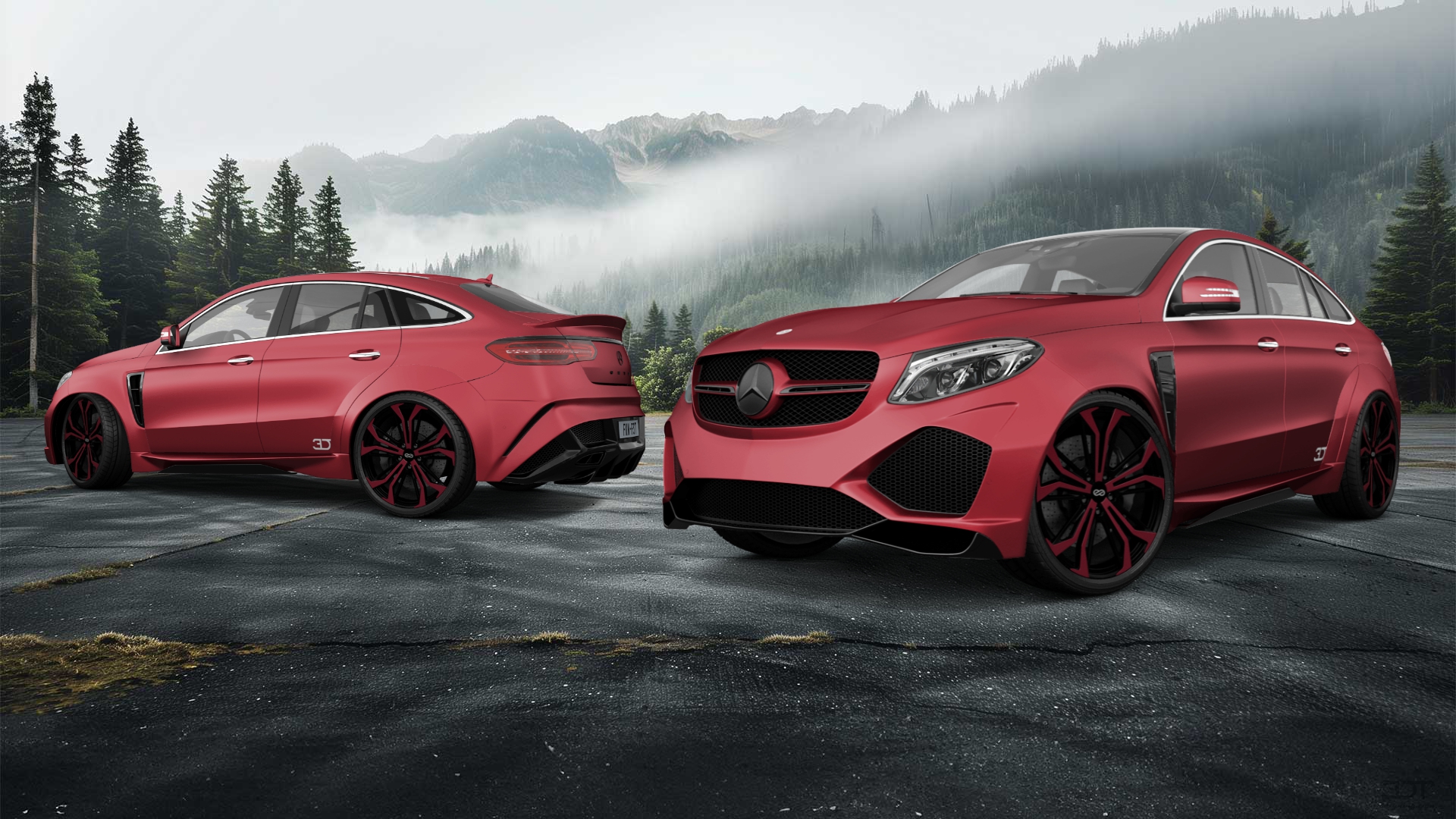 Mercedes GLE Coupe SUV 2016 tuning