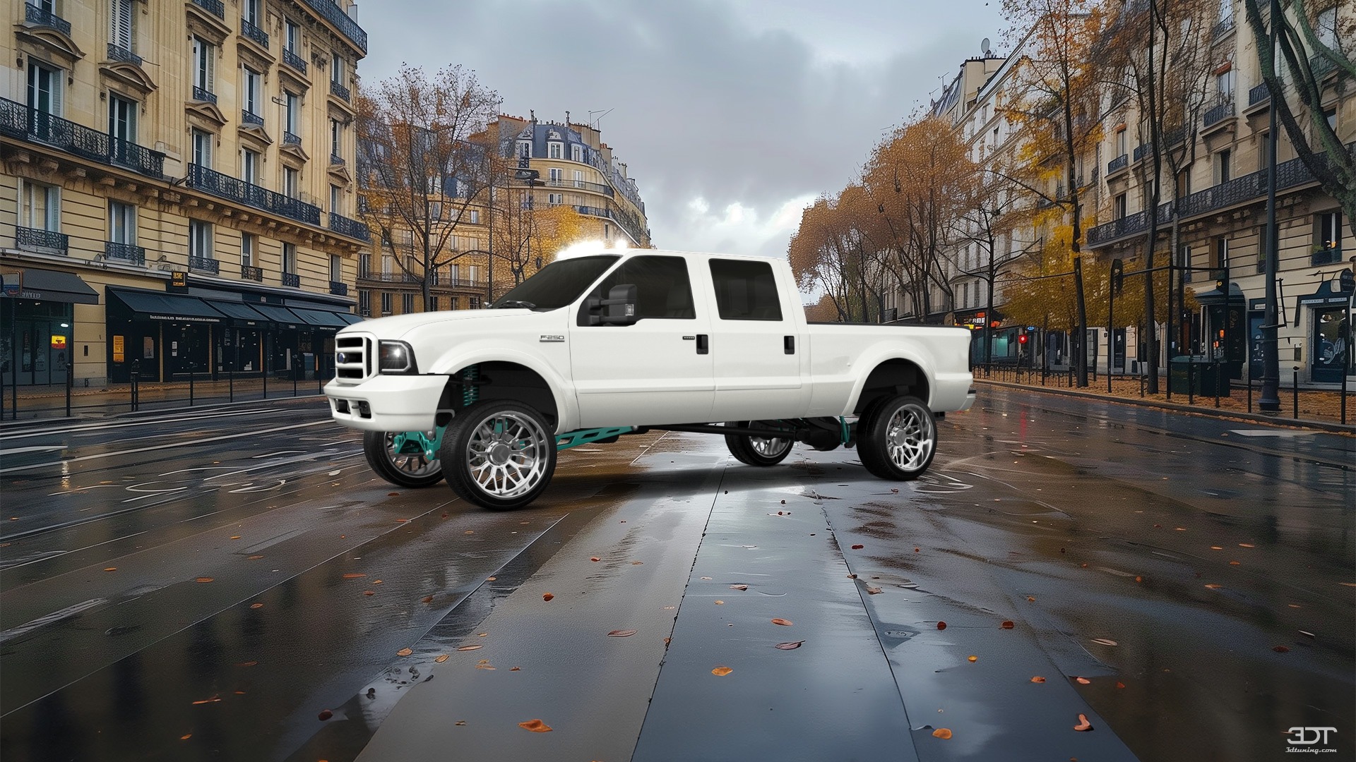 Ford F-250 Crew Cab 4 Door pickup truck 1999 tuning