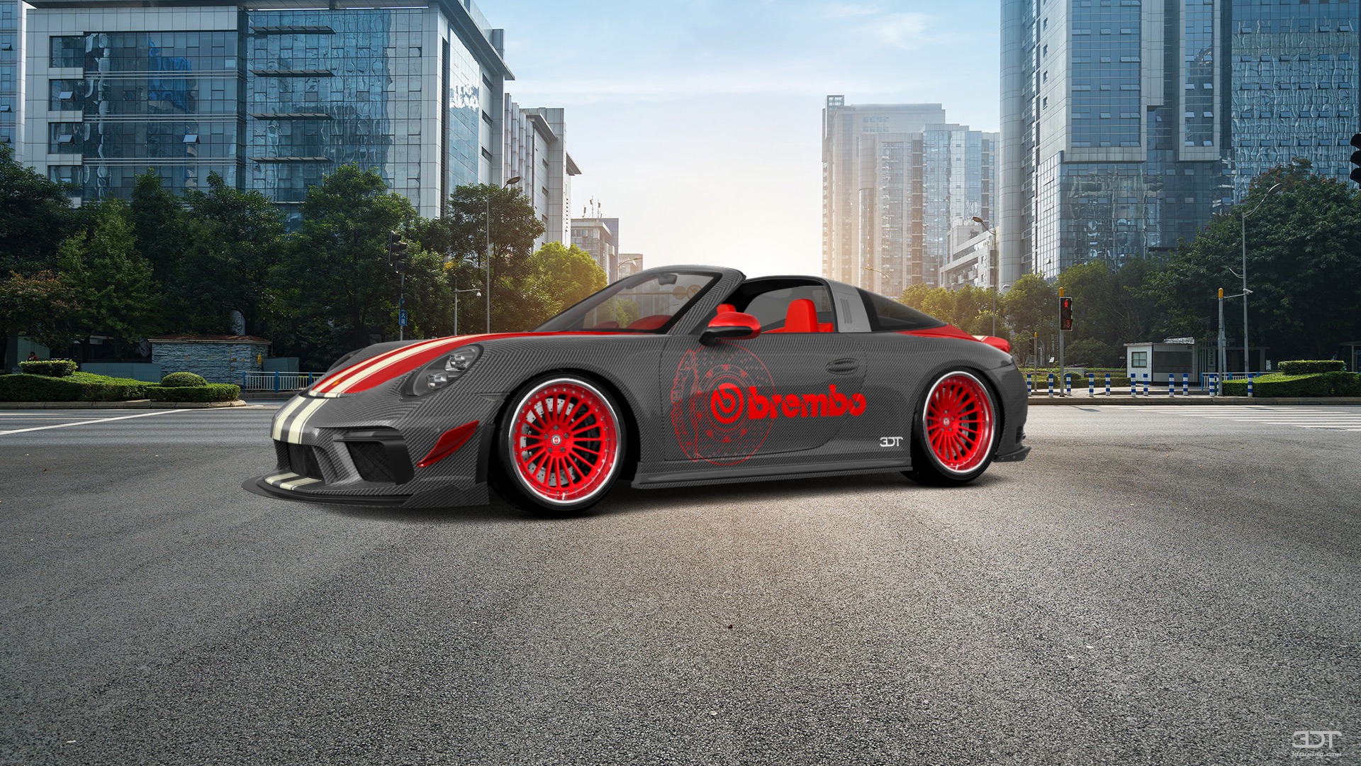 Porsche 911 Carrera Targa top 2014 tuning