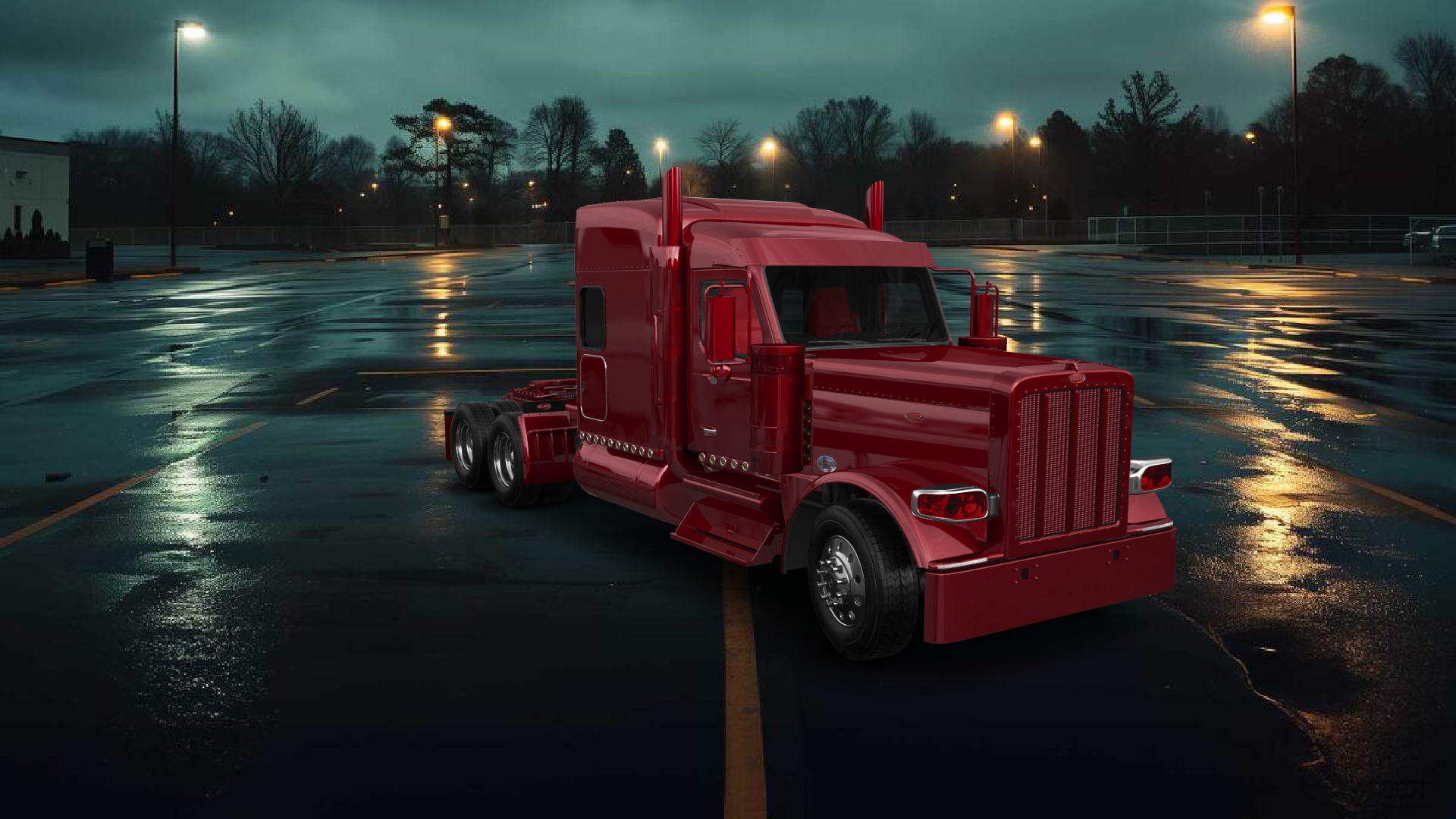 Peterbilt 589 Sleeper Cab Truck 2024 tuning