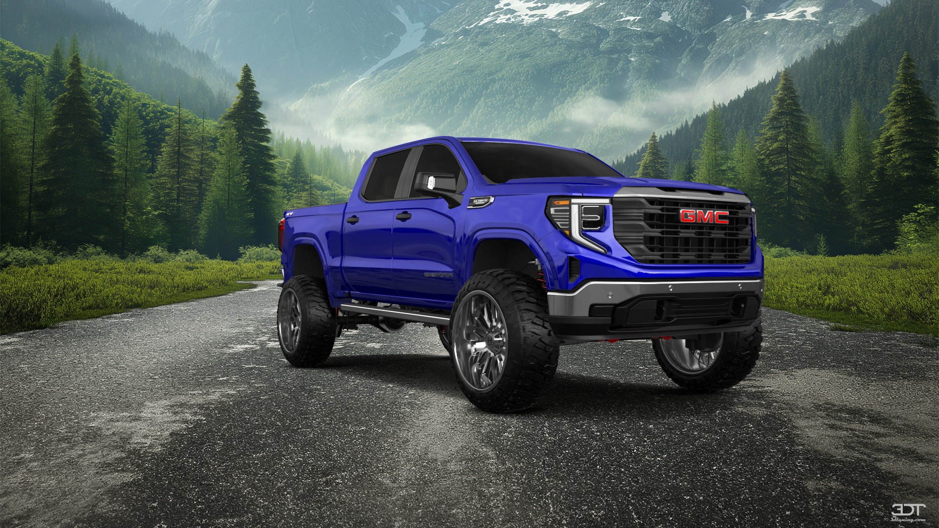 GMC Sierra 1500 Crew Cab 5.8 ft box 4 Door pickup truck 2023