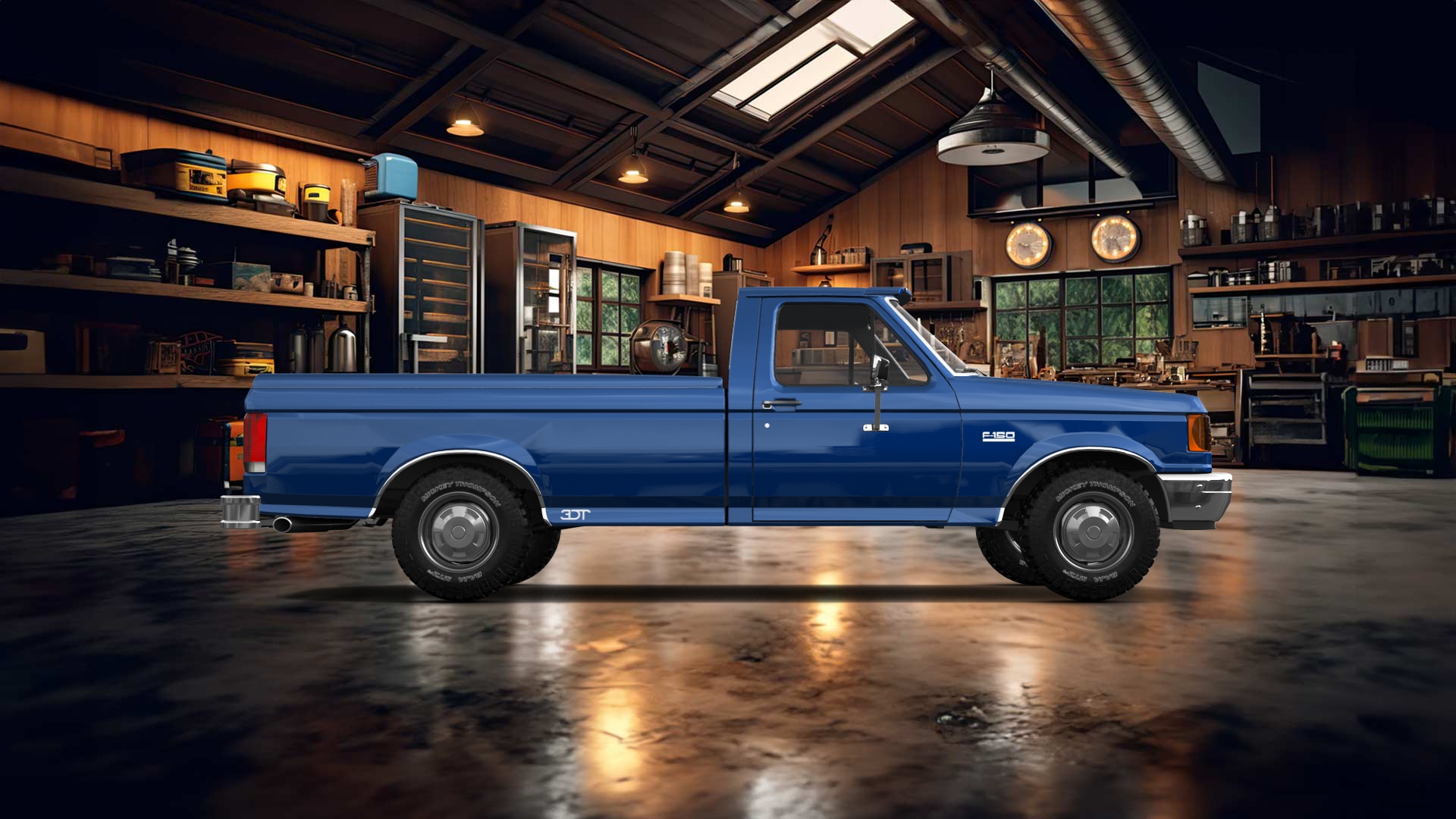 Ford F-150 2 Door pickup truck 1987