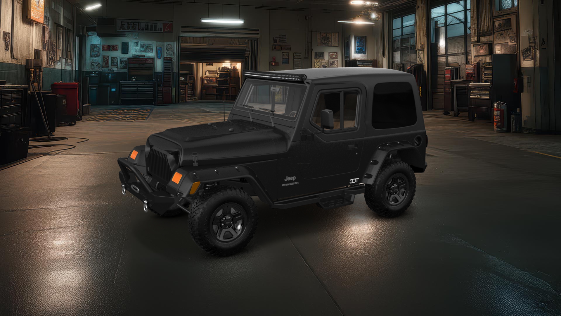 Jeep Wrangler TJ 2 Door SUV 1997 tuning