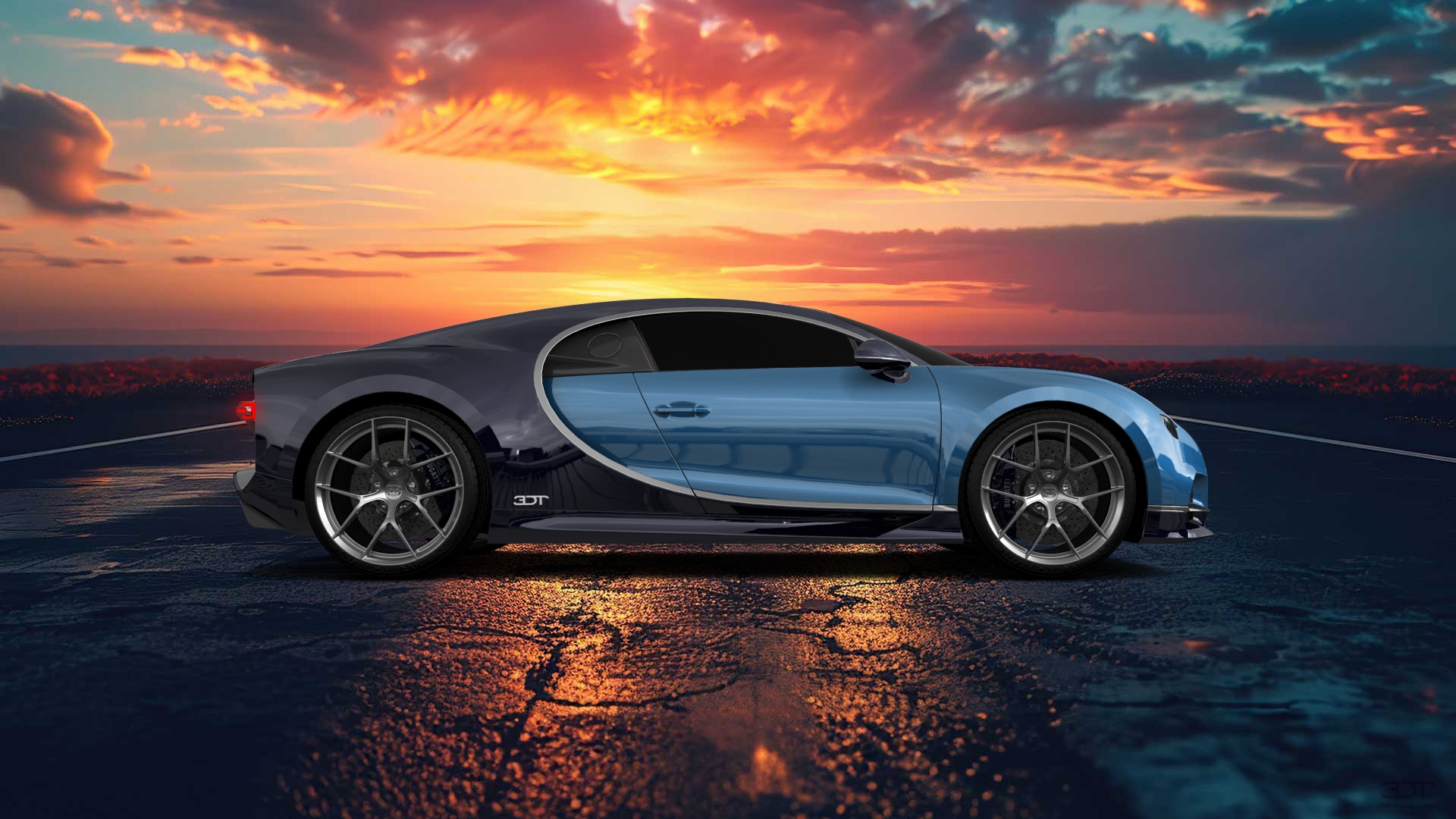 Bugatti Chiron 2 Door Coupe 2016