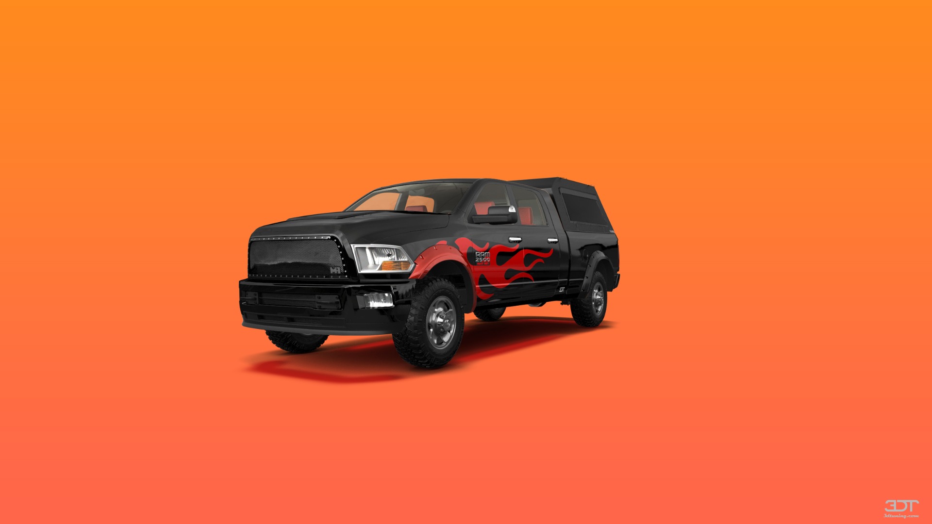 Dodge Ram 2500 Mega Cab 6.4 ft box 4 Door pickup truck 2010 tuning