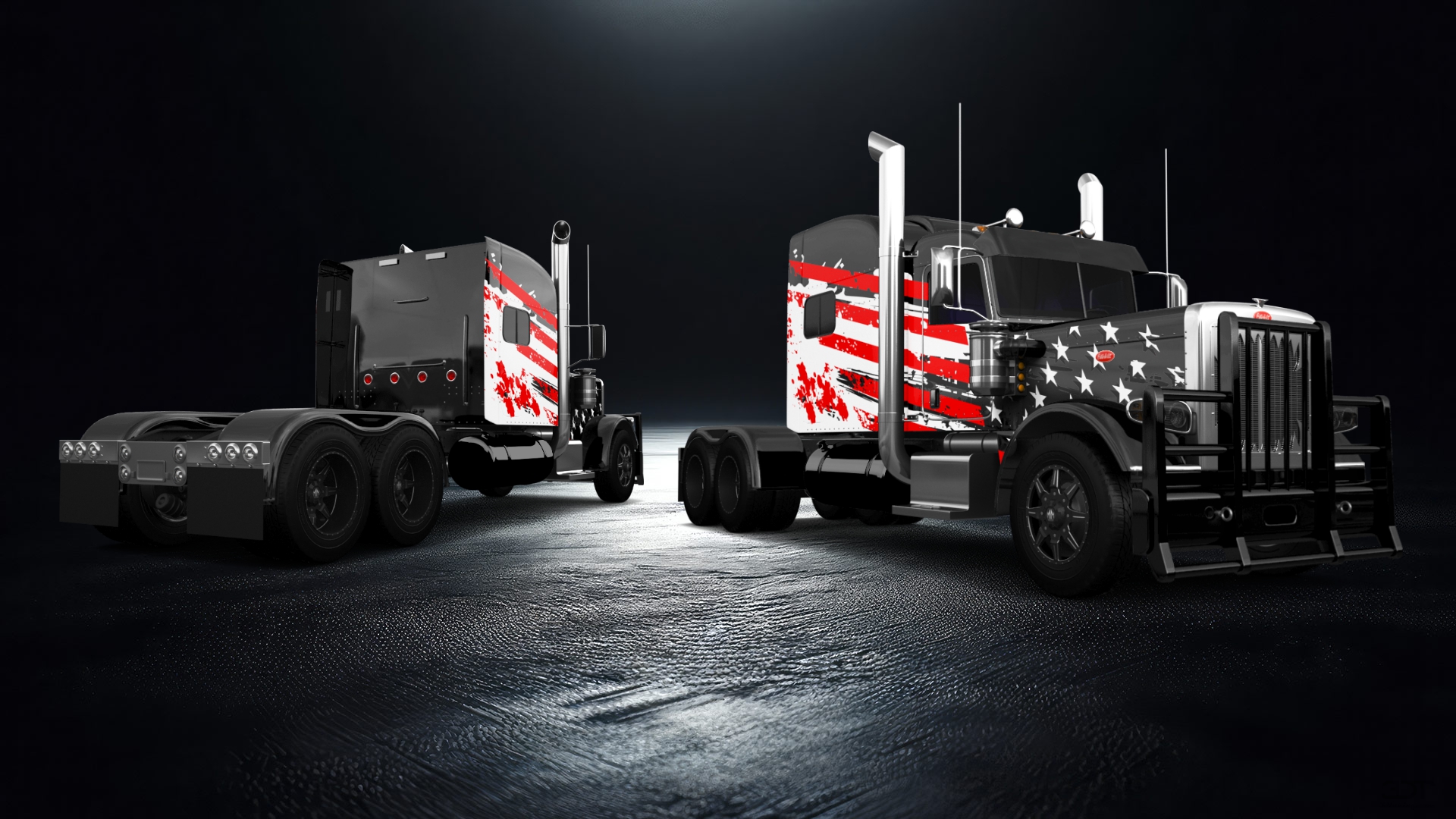 Peterbilt 389 Sleeper Cab Truck 2016