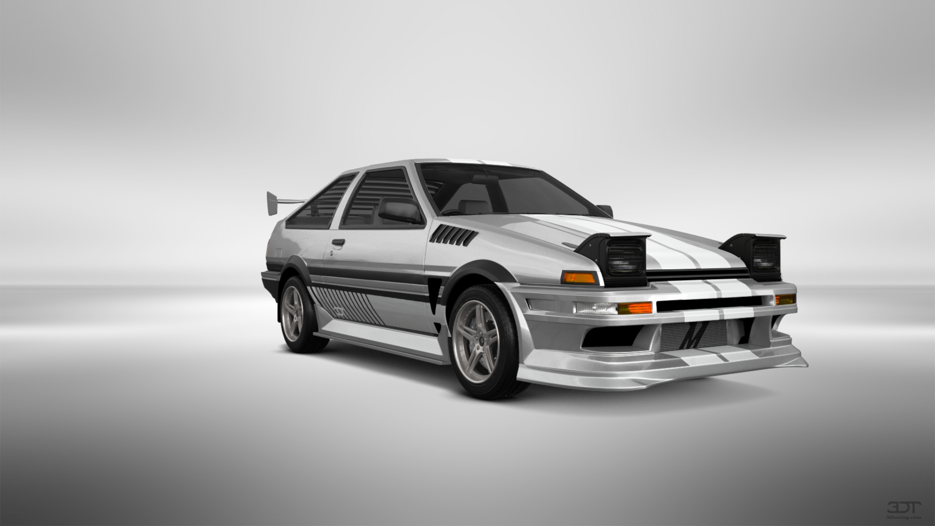 Toyota AE86 3 Door Hatchback 1985 tuning