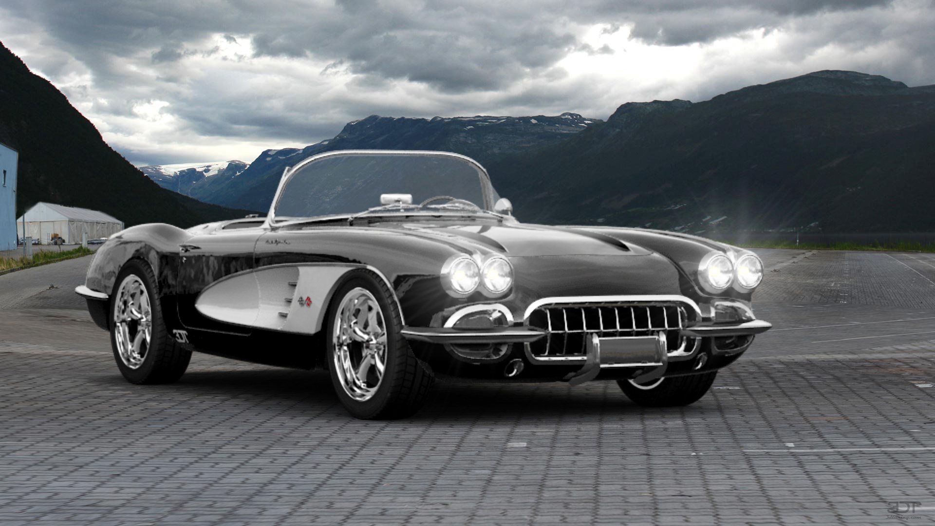 Chevrolet Corvette Convertible Coupe 1958 tuning