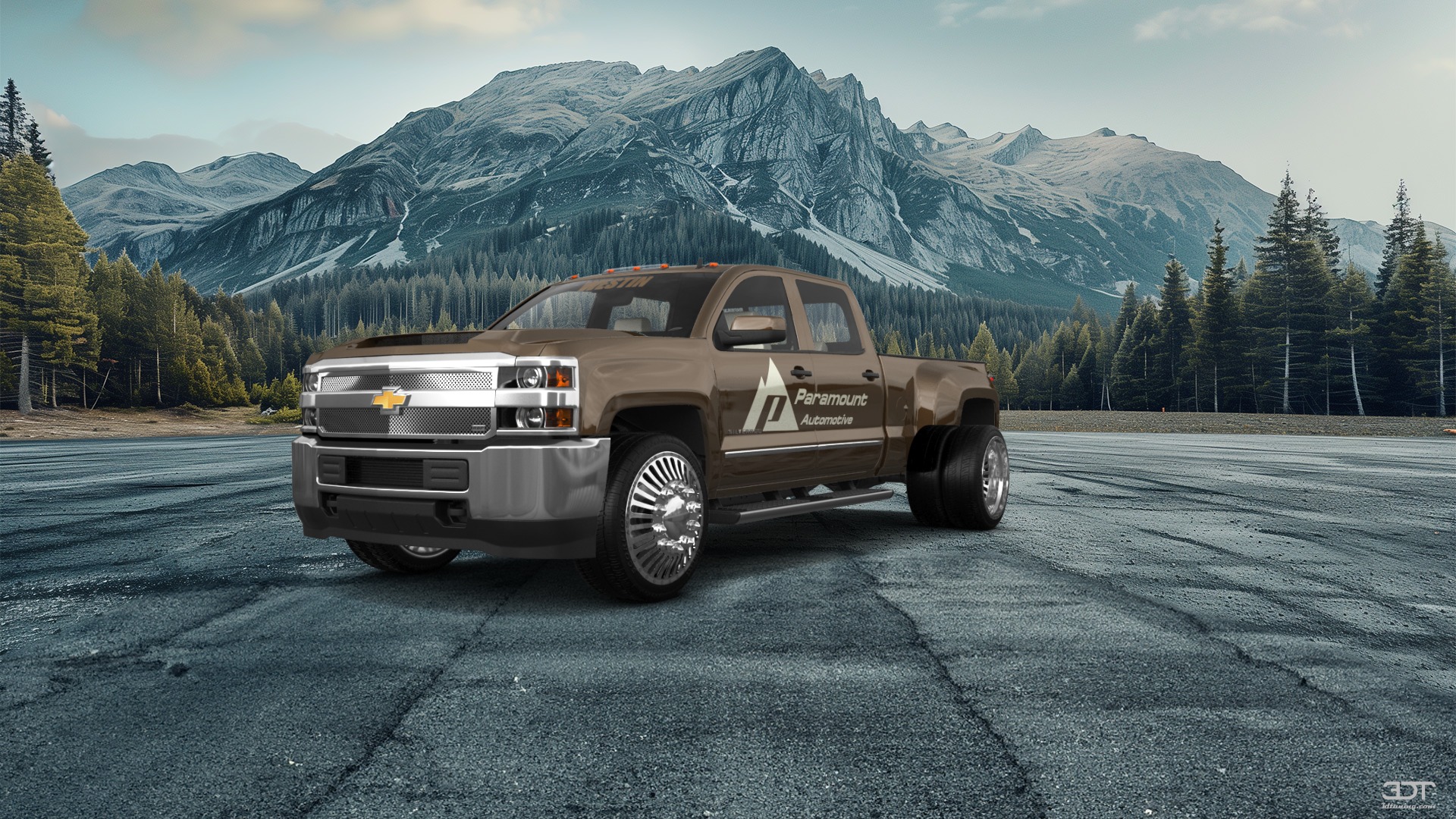 Chevrolet Silverado 3500 4 Door pickup truck 2015
