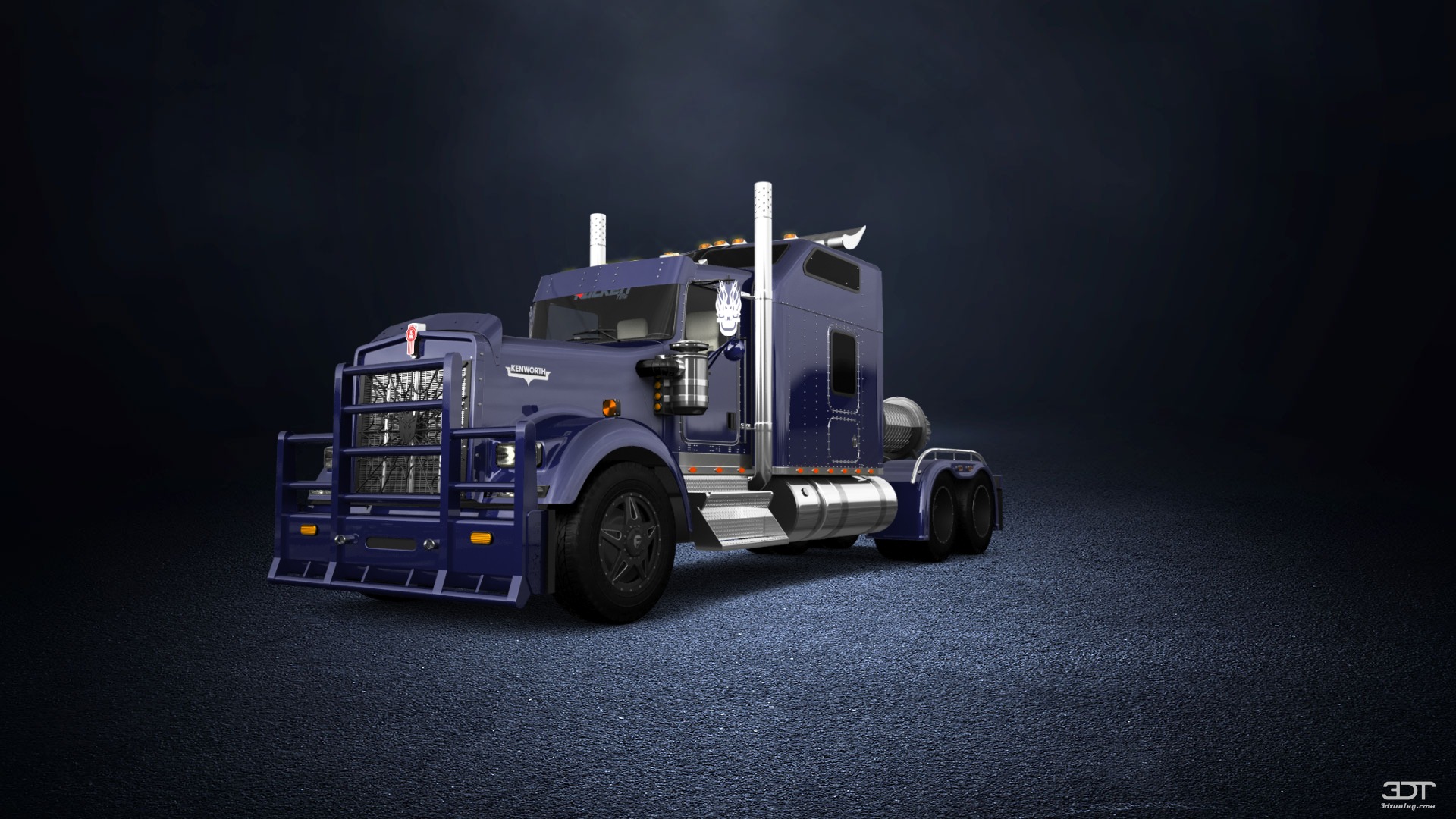 Kenworth W900 Sleeper Cab Truck 2015 tuning