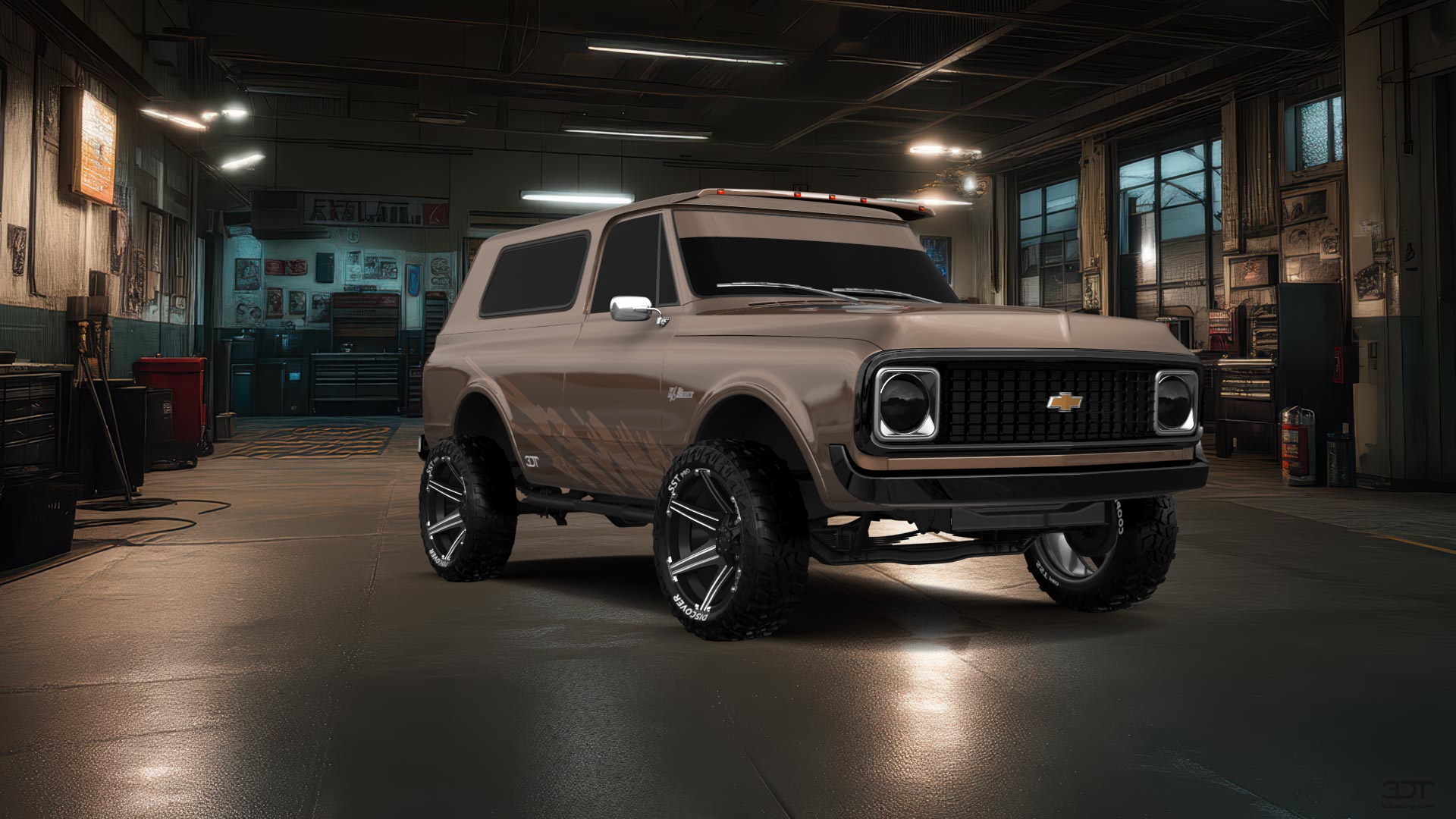 Chevrolet K5 Blazer 2 Door pickup truck 1969 tuning