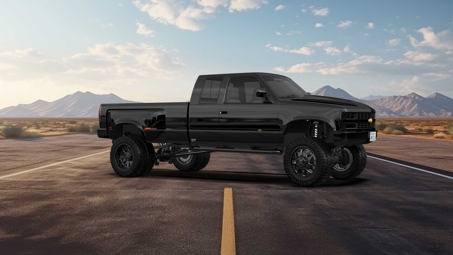 Chevrolet K3500 Extended Cab Pickup Truck 1988 Images