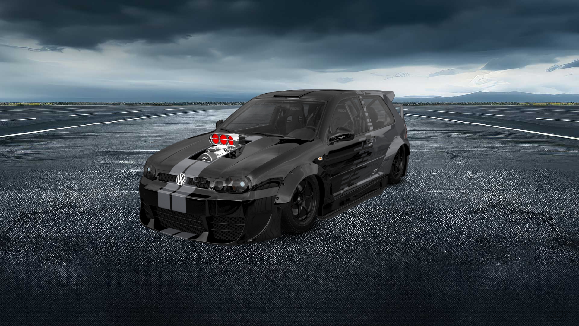 Volkswagen Golf 4 (mk4) 3 Door Hatchback 1997 tuning