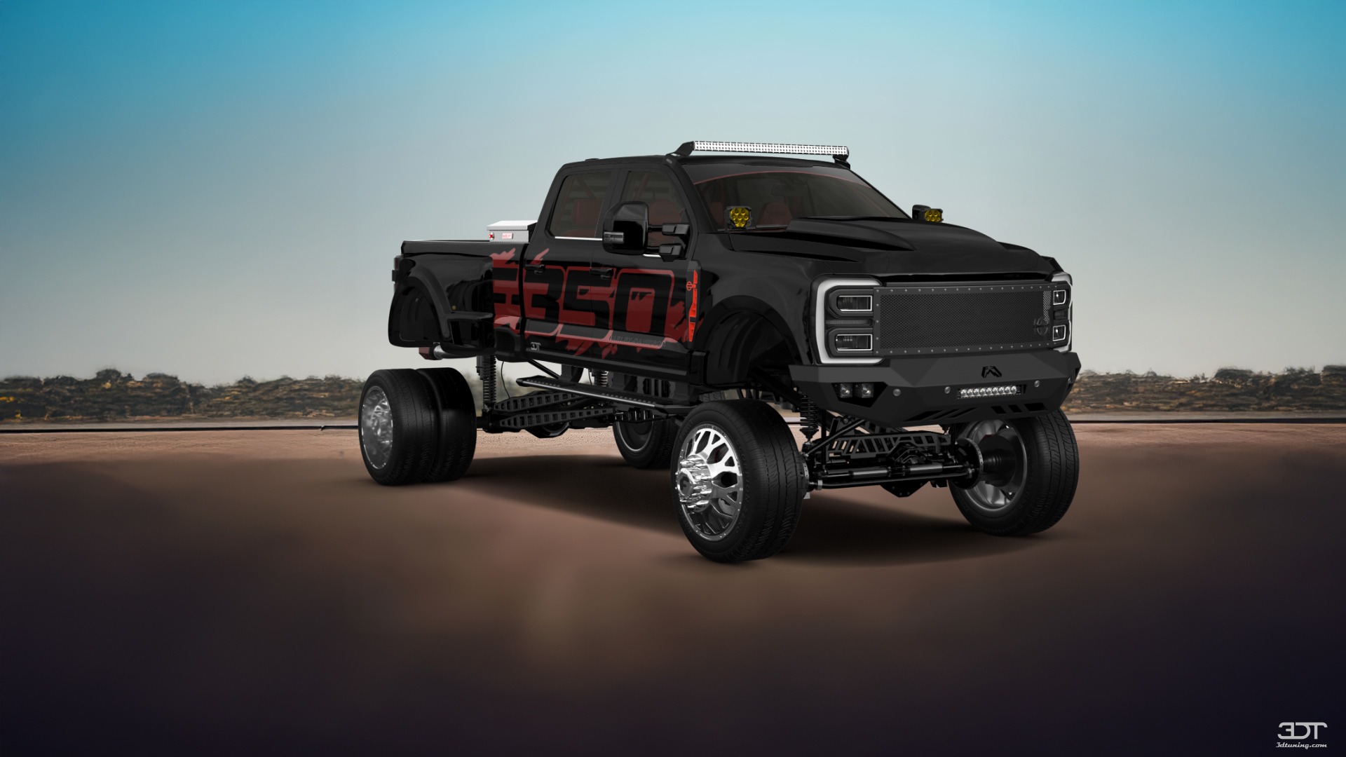 Ford F-350 DRW Crew Cab 4 Door pickup truck 2023 tuning