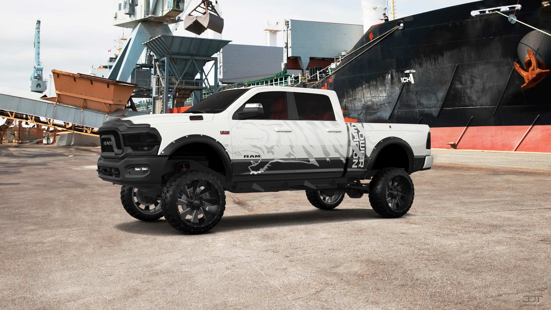 Dodge Ram 2500 4 Door pickup truck 2020 tuning