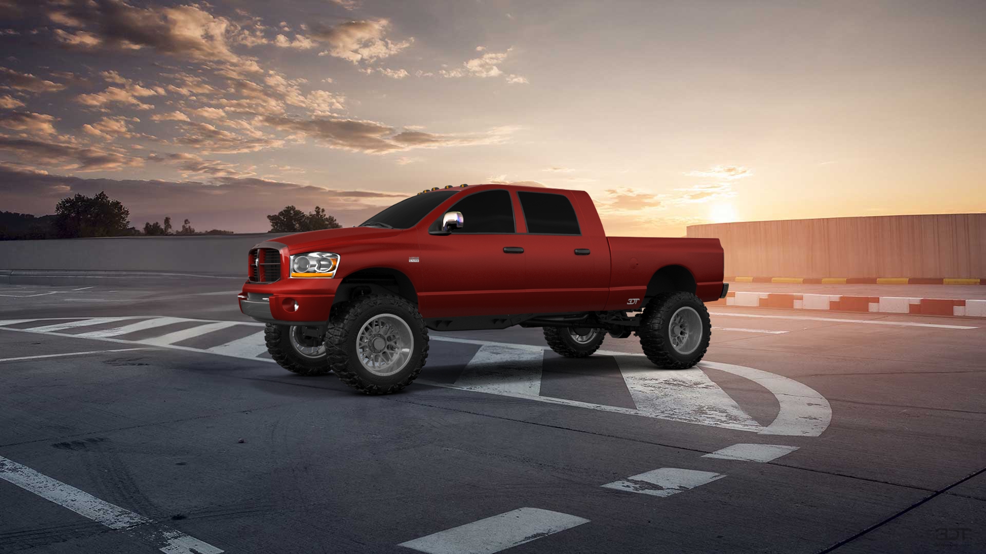 Dodge Ram 2500 4 Door pickup truck 2007 tuning