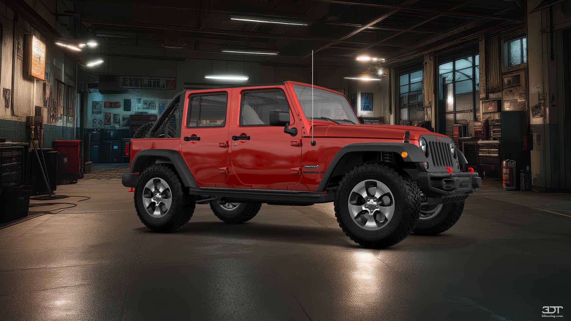 Jeep Wrangler Unlimited JK Rubicon Recon 4 Door SUV 2017 tuning