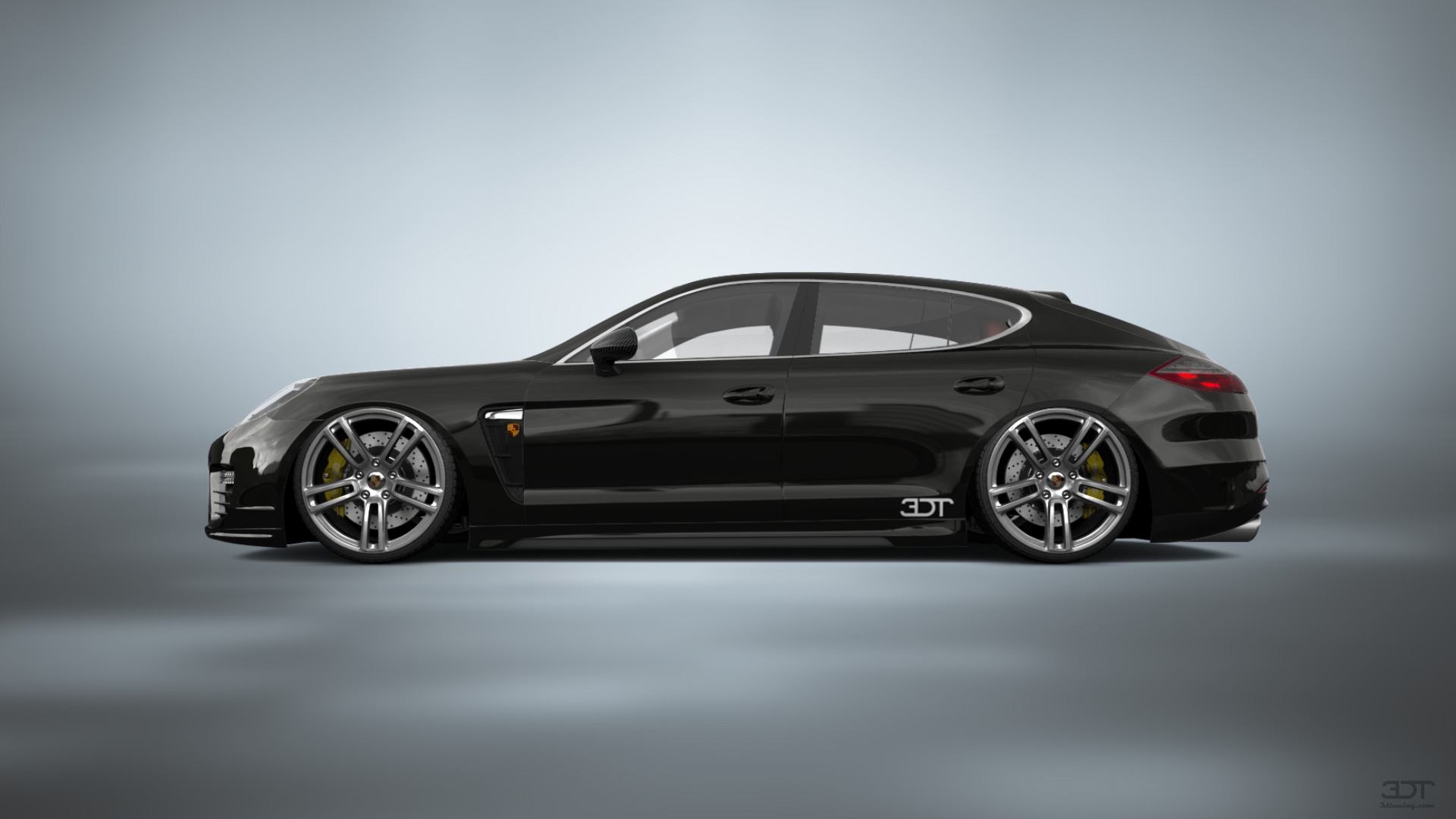 Porsche Panamera 4 door fastback saloon 2011