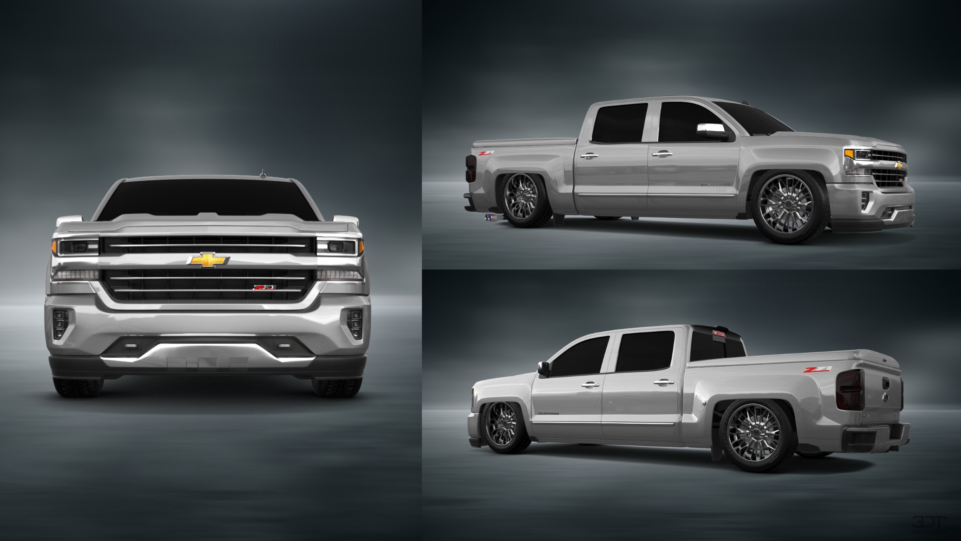 Chevrolet Silverado 1500 4 Door pickup truck 2016 tuning