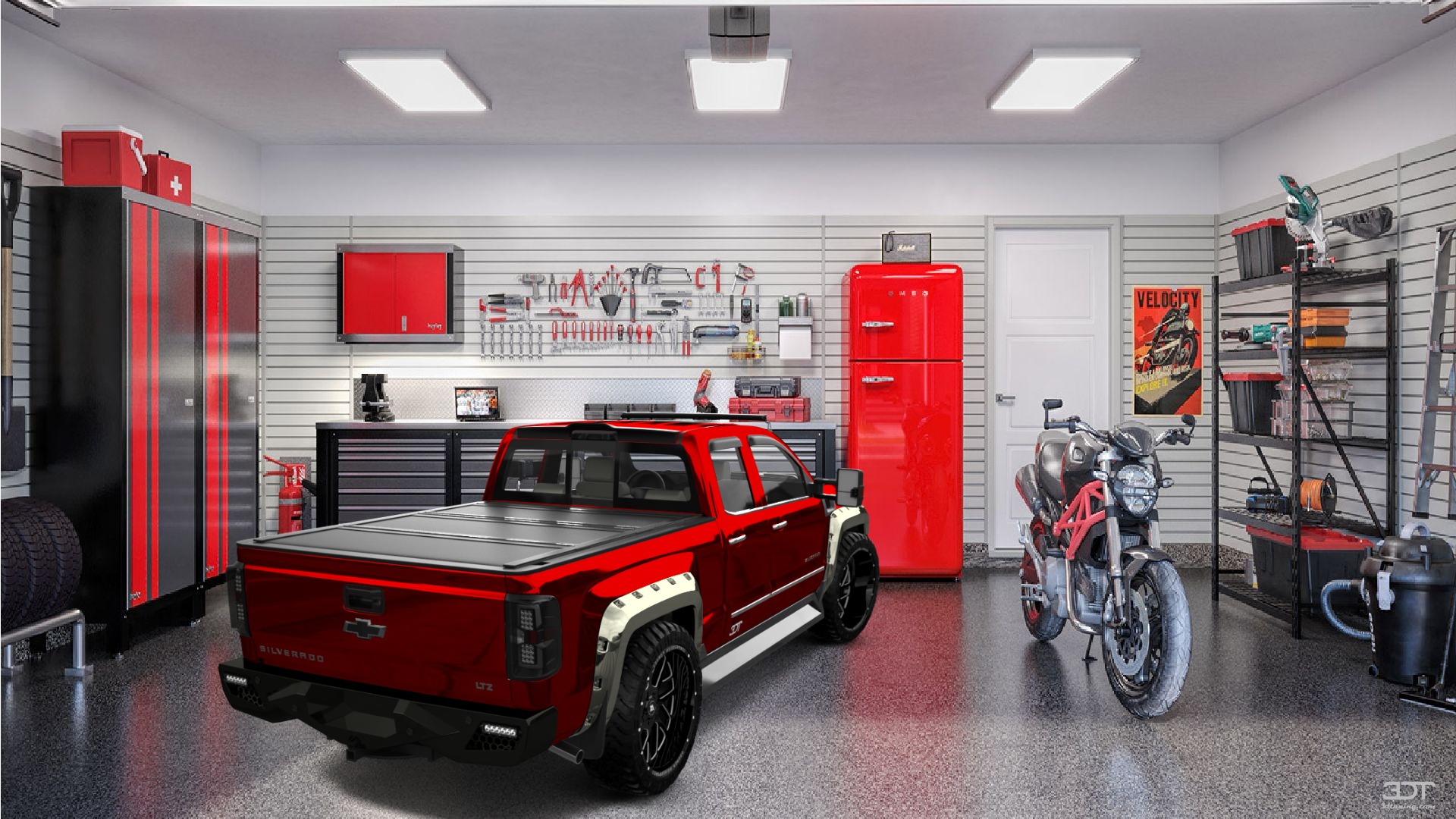 Chevrolet Silverado 1500 6.5 ft box 4 Door pickup truck 2016