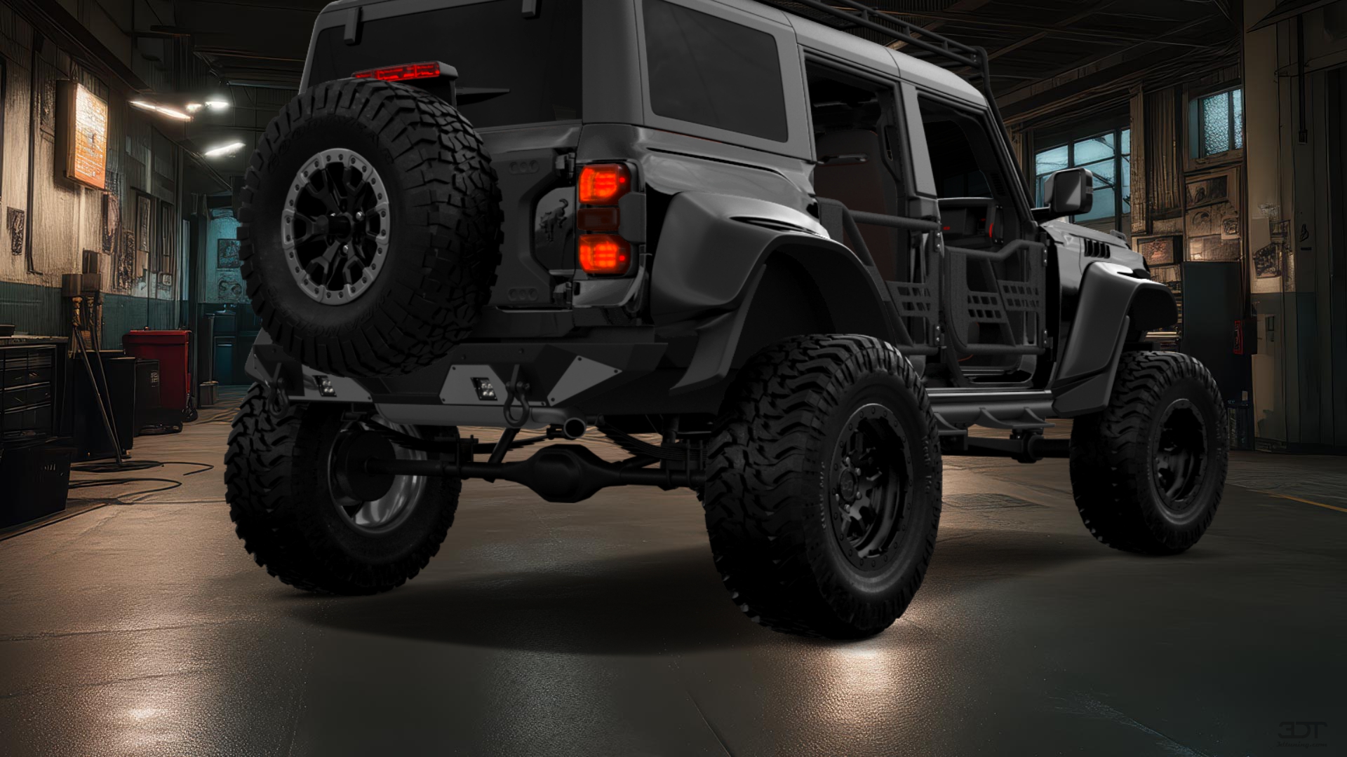 Ford Bronco Raptor 4 Door pickup truck 2022 tuning