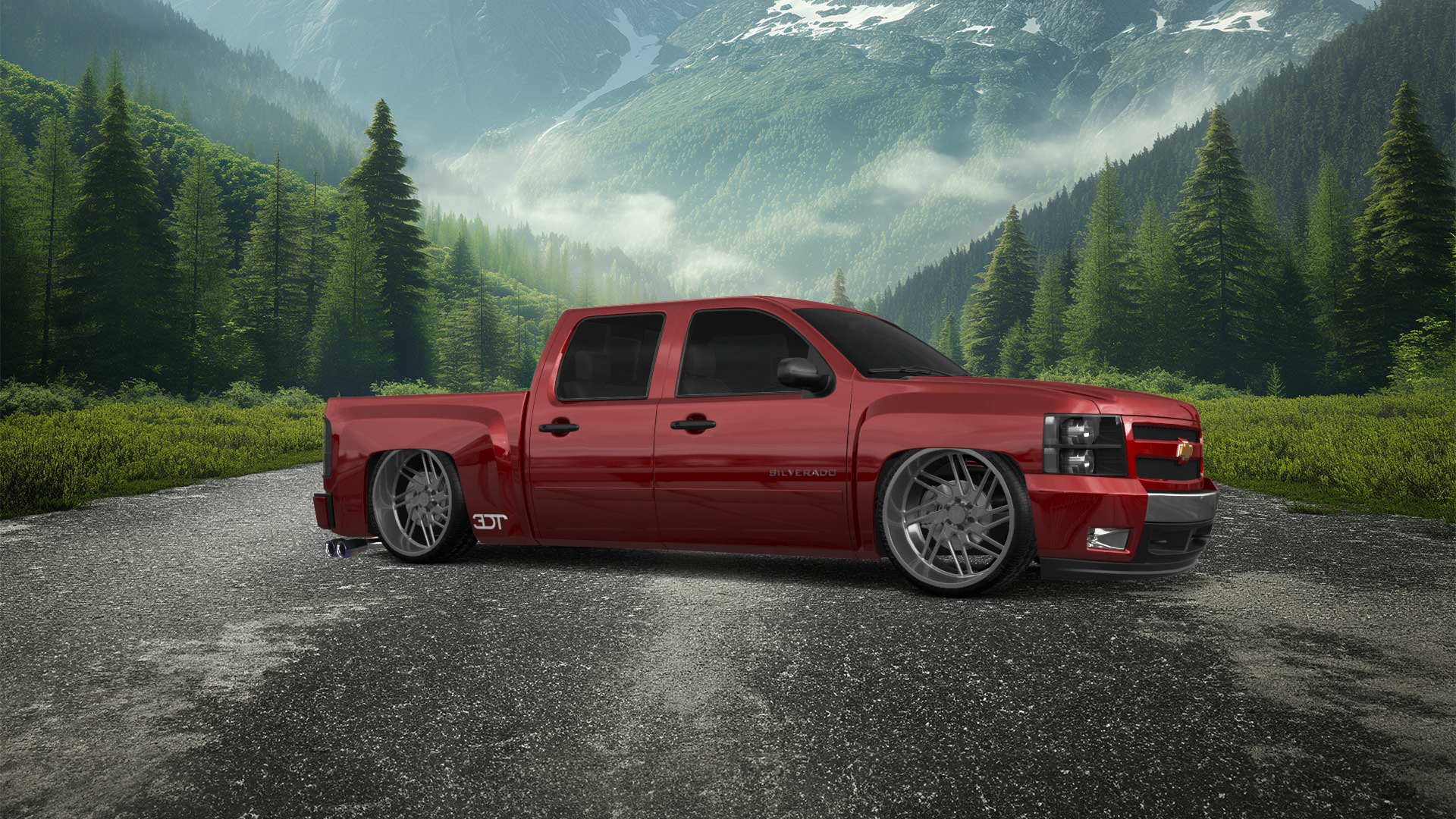 Chevrolet Silverado 1500 Crew Cab 4 Door pickup truck 2007
