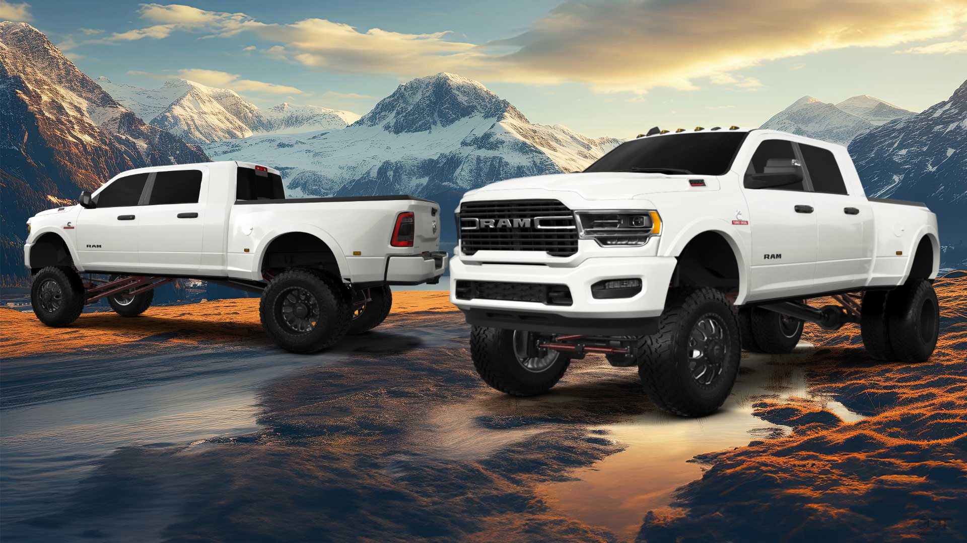 Dodge Ram 3500 4 Door pickup truck 2020