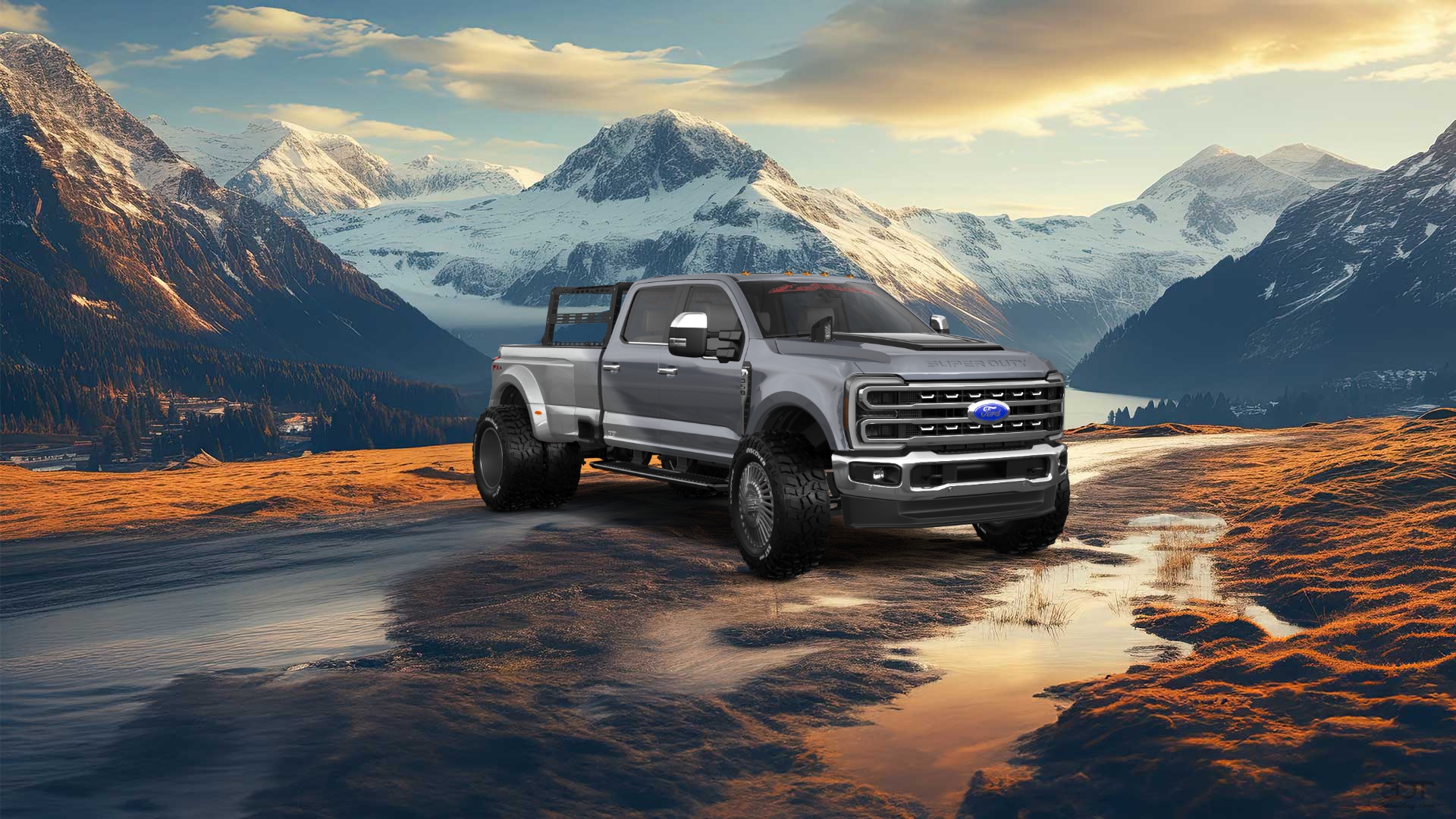 Ford F-350 DRW Crew Cab 4 Door pickup truck 2023 tuning