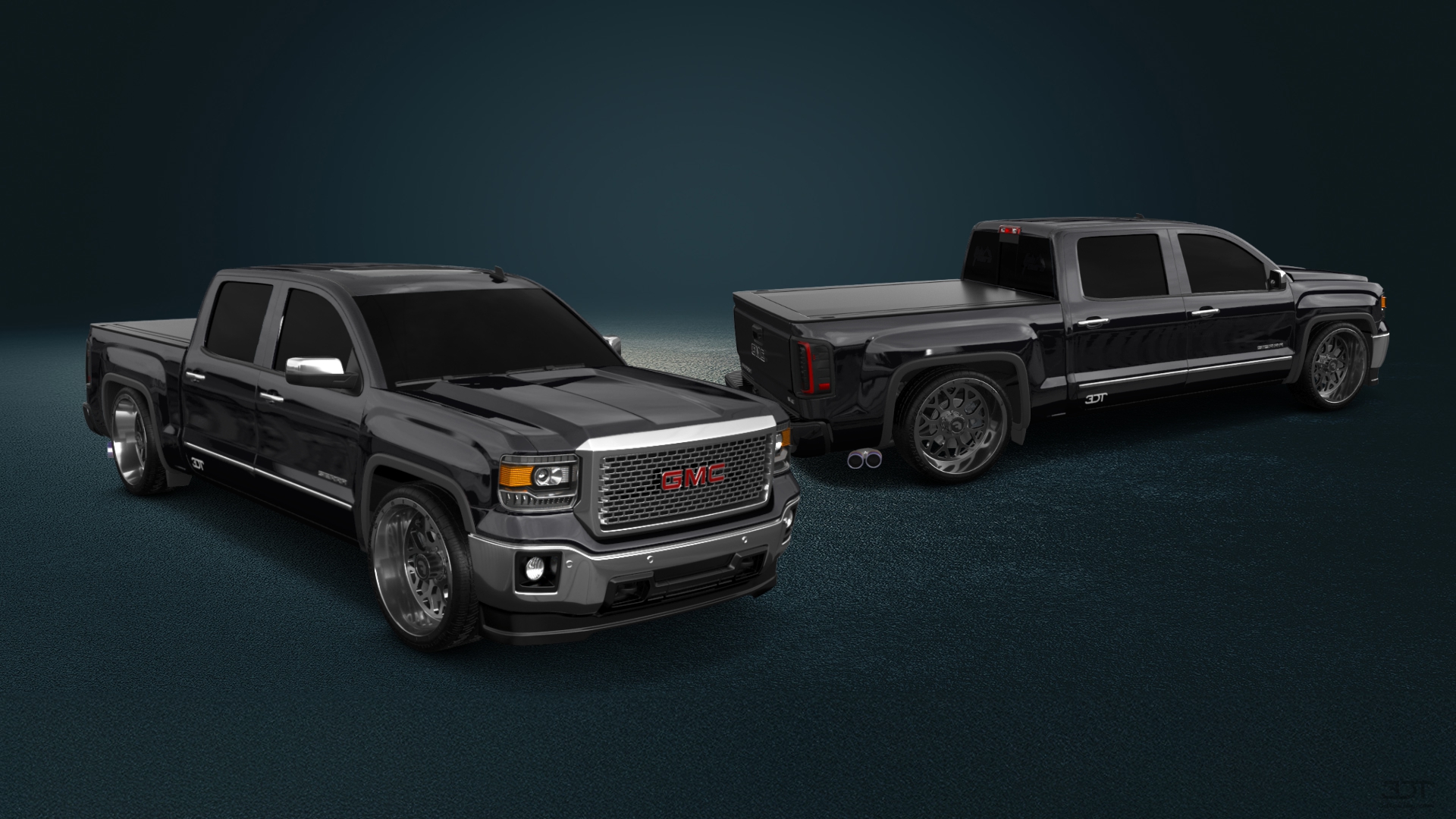 GMC Sierra 4 Door pickup truck 2014 tuning