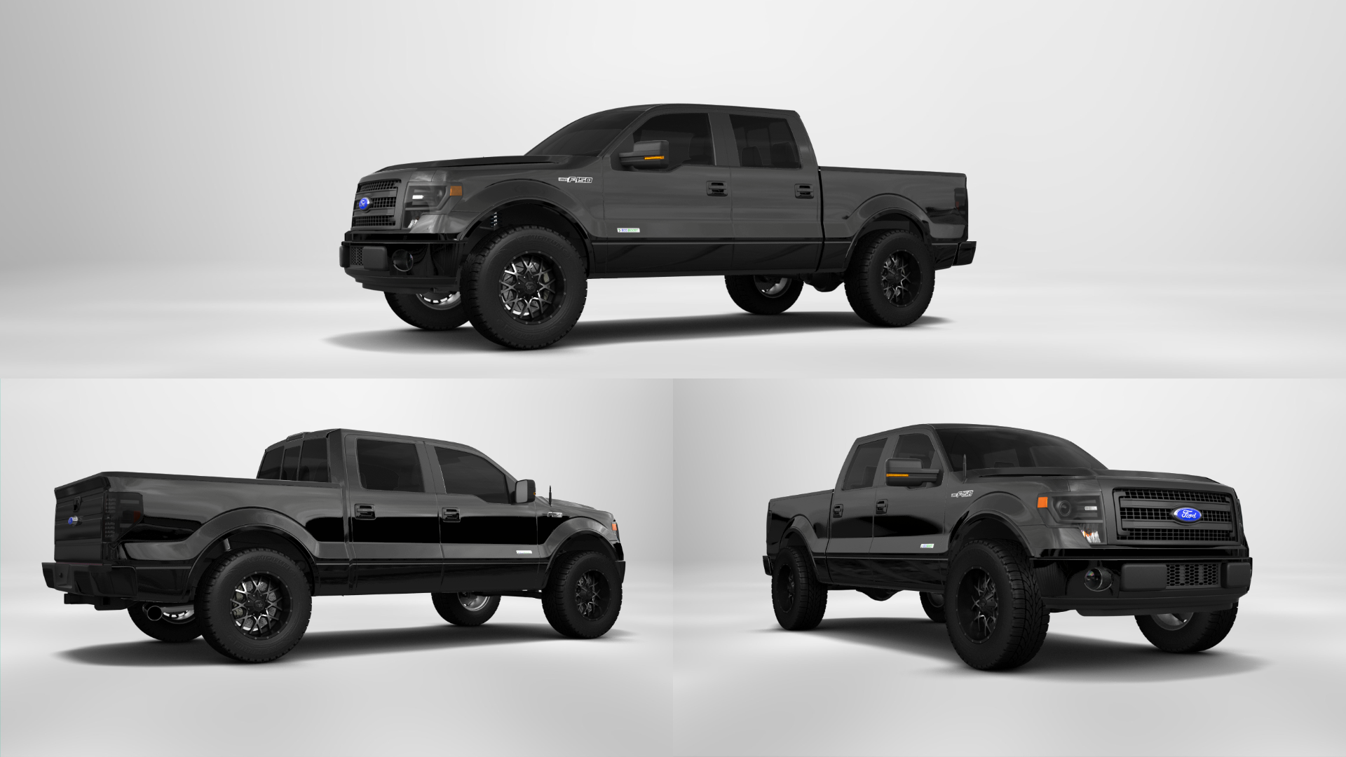 Ford F-150 Crew Cab 4 Door pickup truck 2013