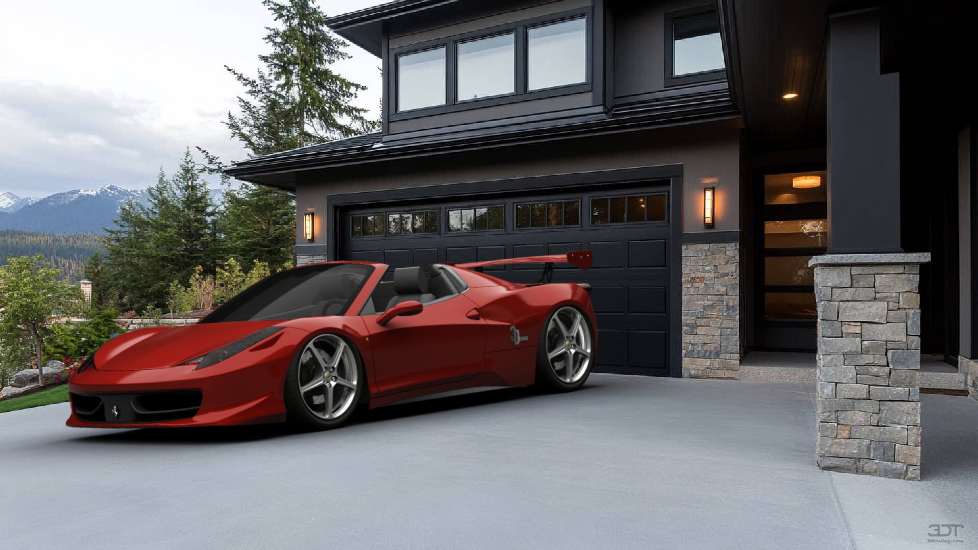 Ferrari 458 Spyder Coupe Convertible 2012