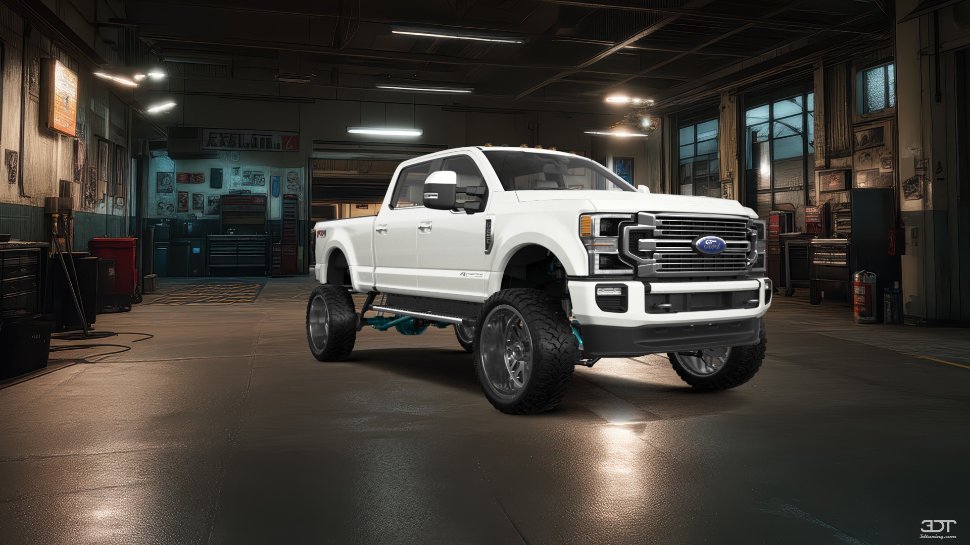 Ford F-250 4 Door pickup truck 2021 tuning
