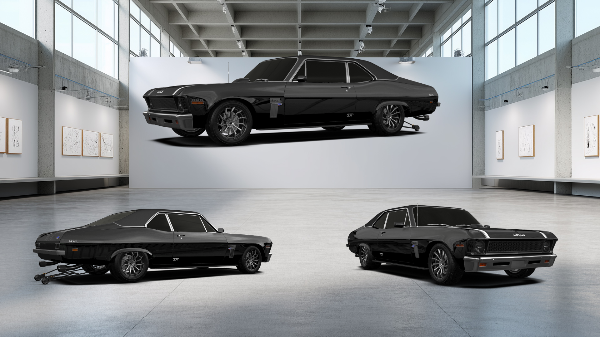 Chevrolet Chevy II Nova 2 Door Coupe 1968