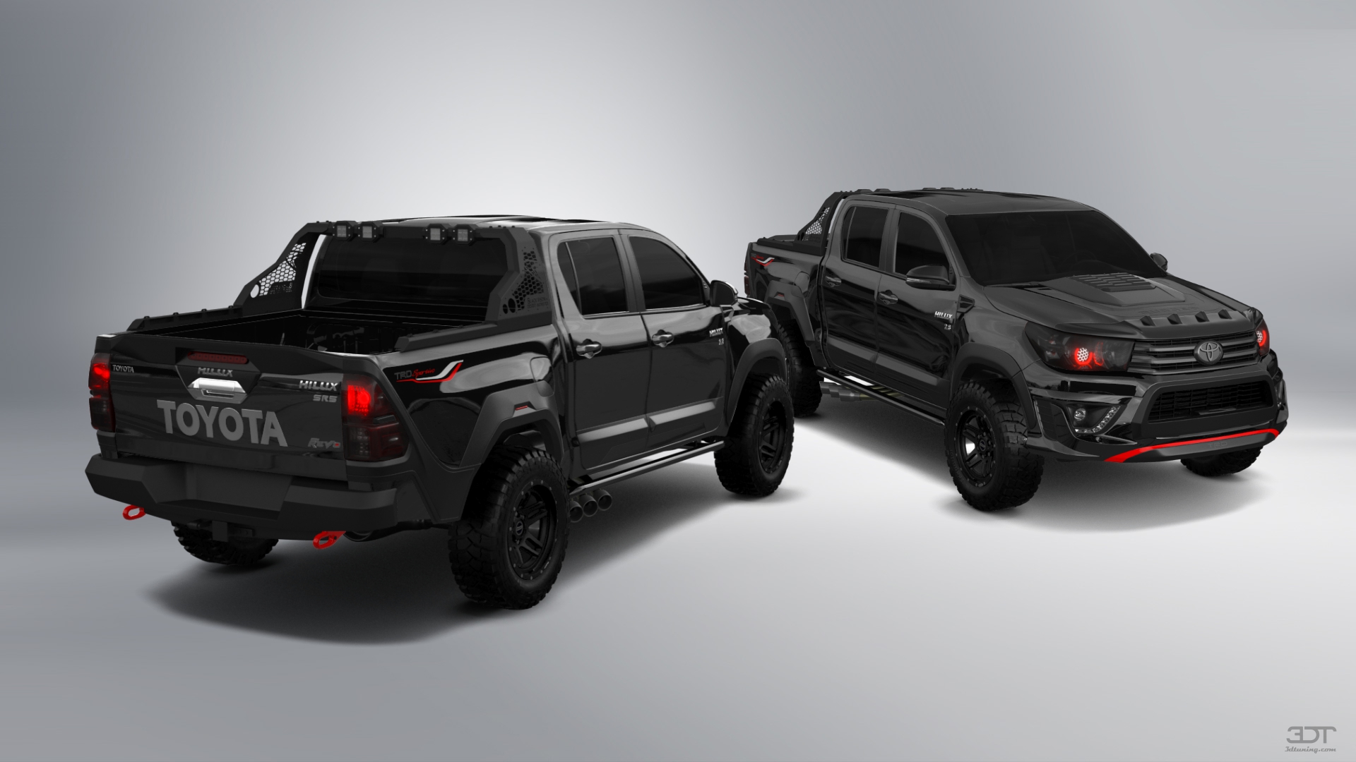 Toyota Hilux Double Cab 4 Door pickup truck 2015 tuning