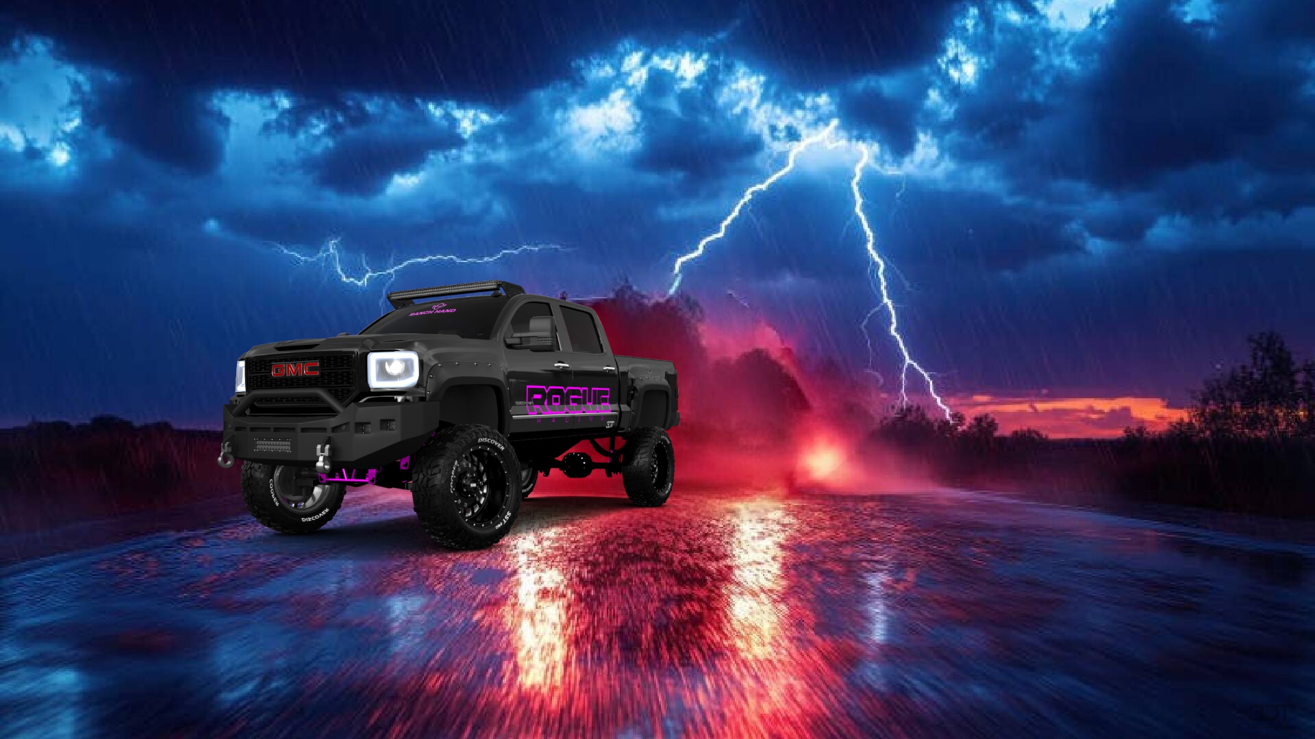 GMC Sierra 1500 Crew Cab 4 Door pickup truck 2016 tuning