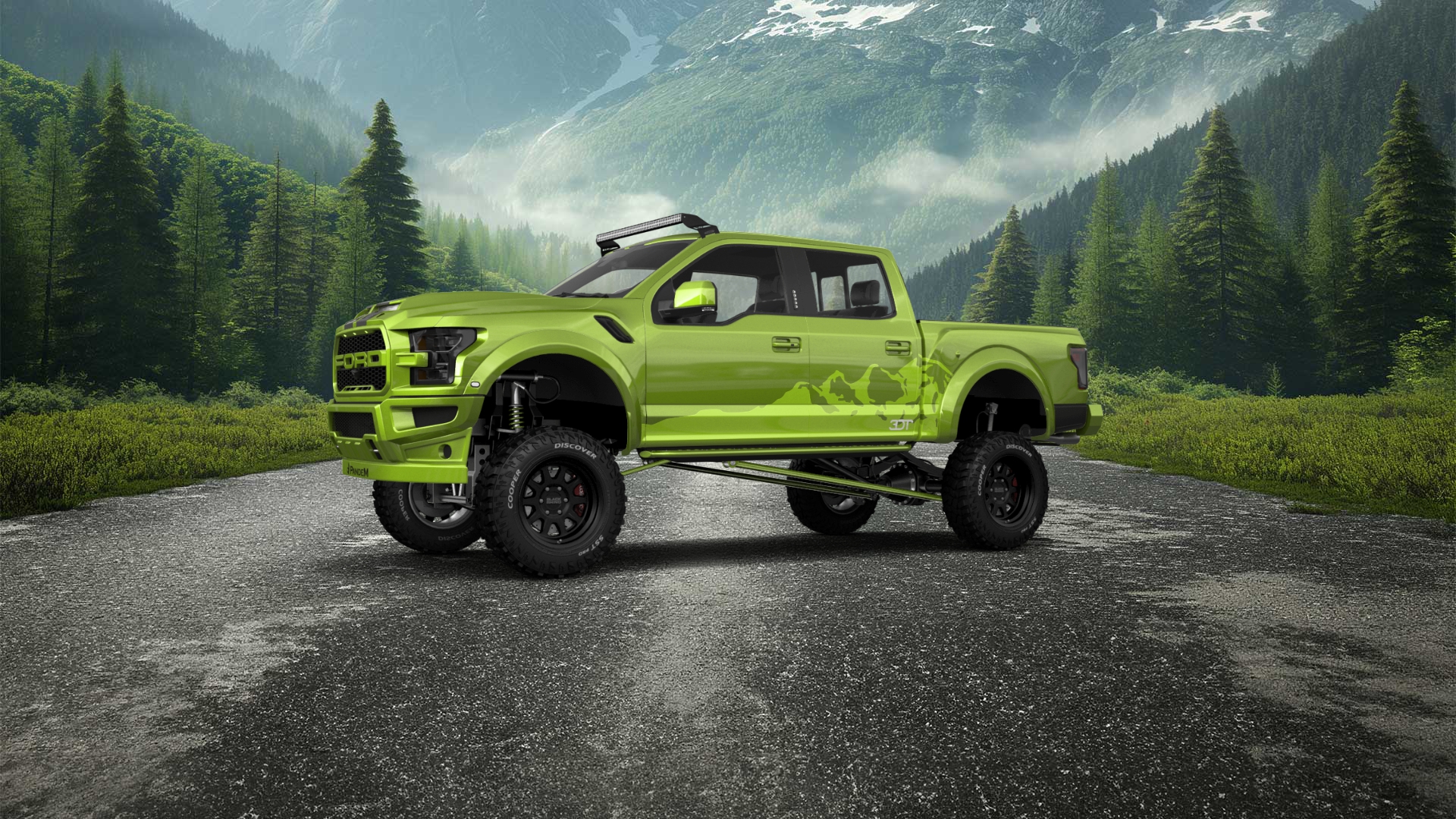 Ford F-150 Raptor 4 Door pickup truck 2017 tuning