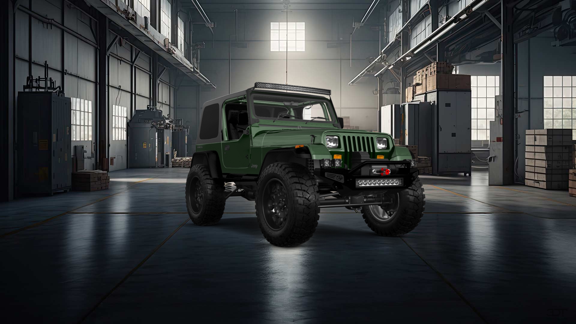 Jeep Wrangler YJ 2 Door SUV 1990 tuning