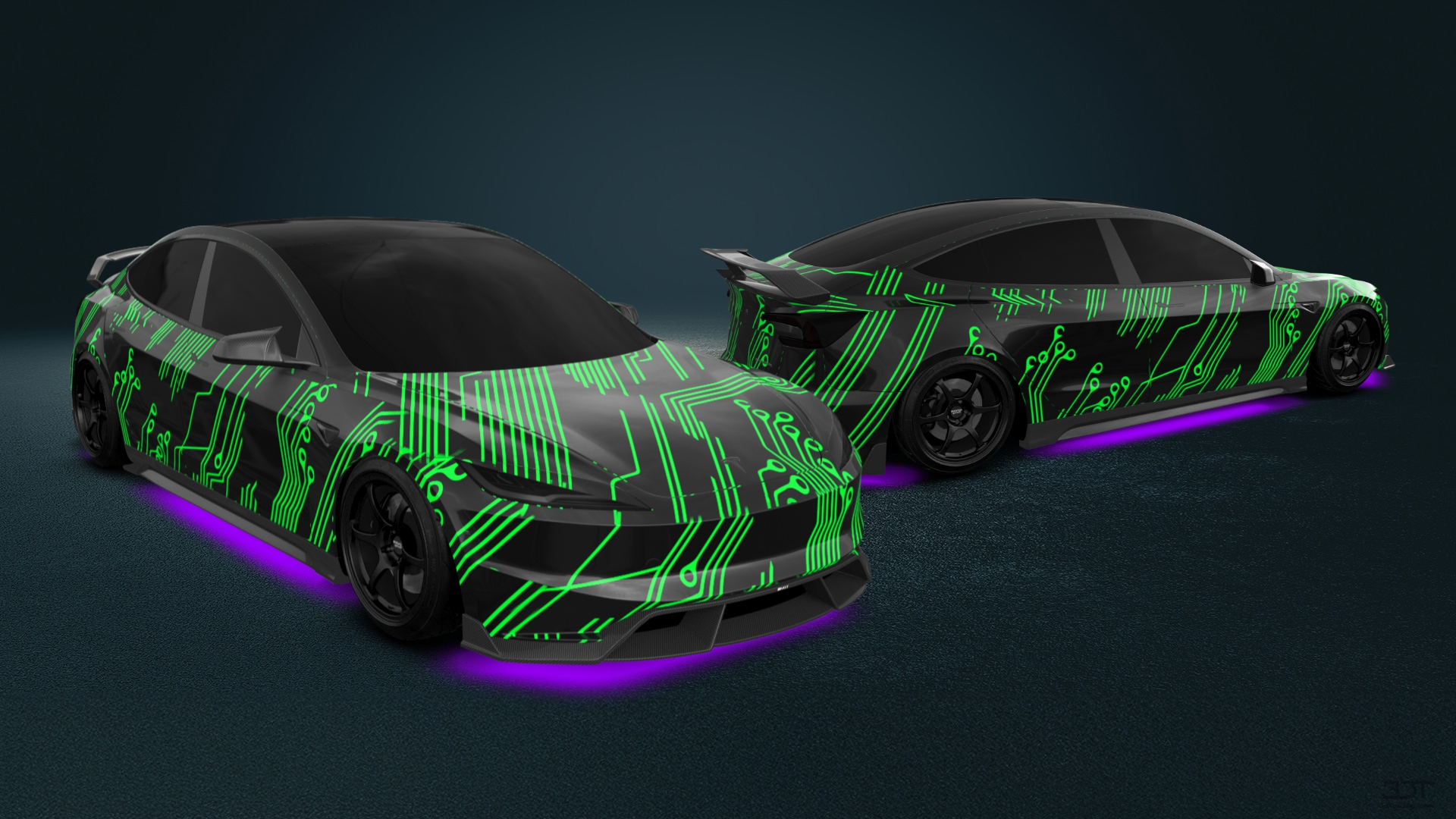 Tesla Model 3 4 Door Saloon 2023 tuning