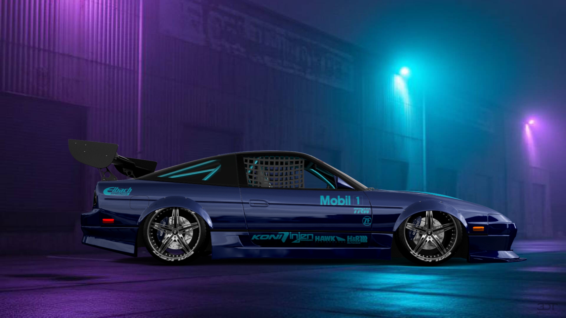 Nissan 240SX 3 Door Hatchback 1989 tuning
