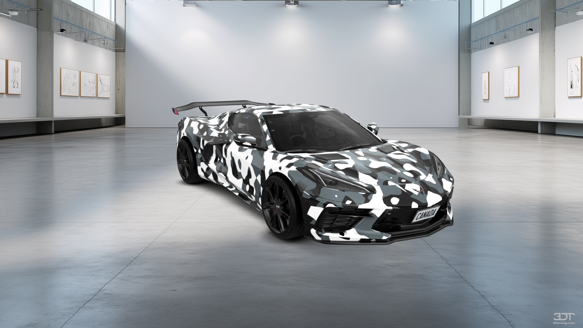 Chevrolet Corvette 2 door targa top 2020 tuning