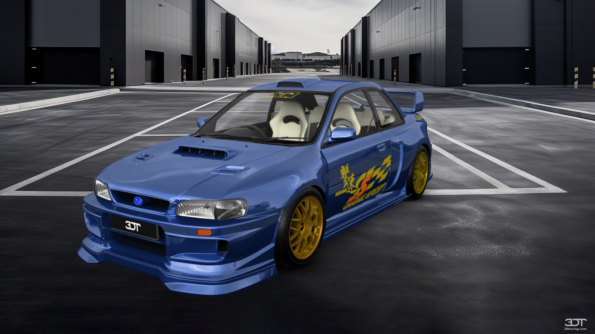 Subaru Impreza WRX STI 22B 2 Door Coupe 2000 tuning