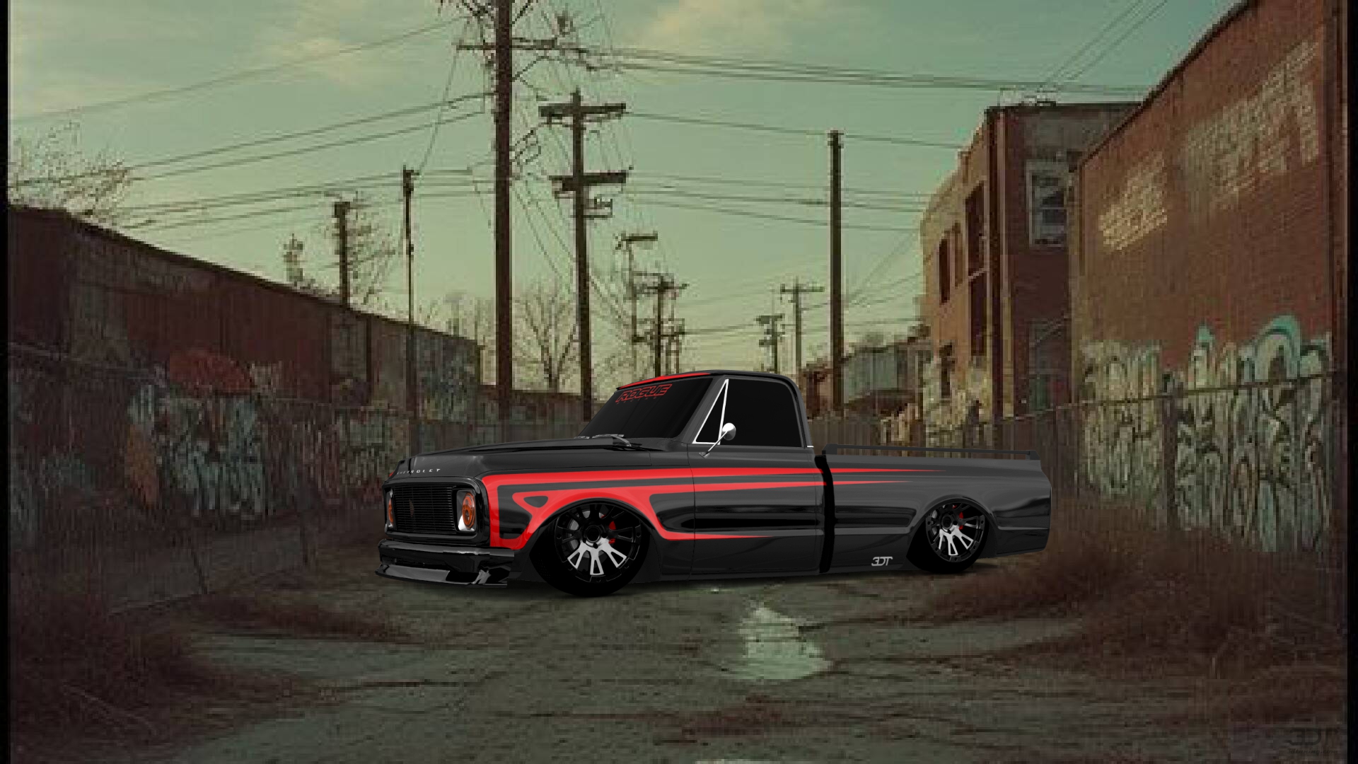 Chevrolet C-10 Cheyenne 2 Door pickup truck 1972 Images