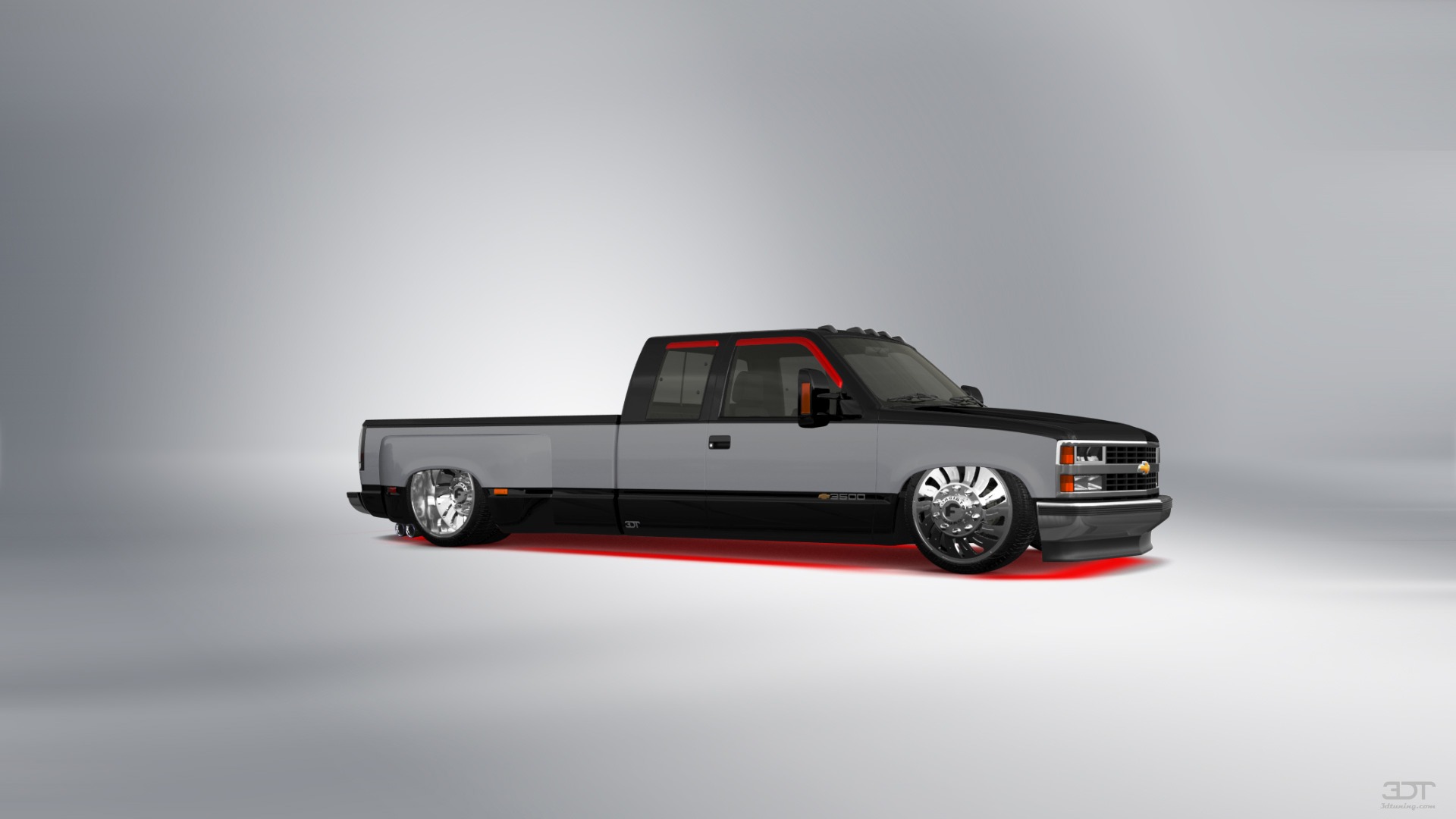 Chevrolet K3500 Extended Cab Pickup Truck 1988