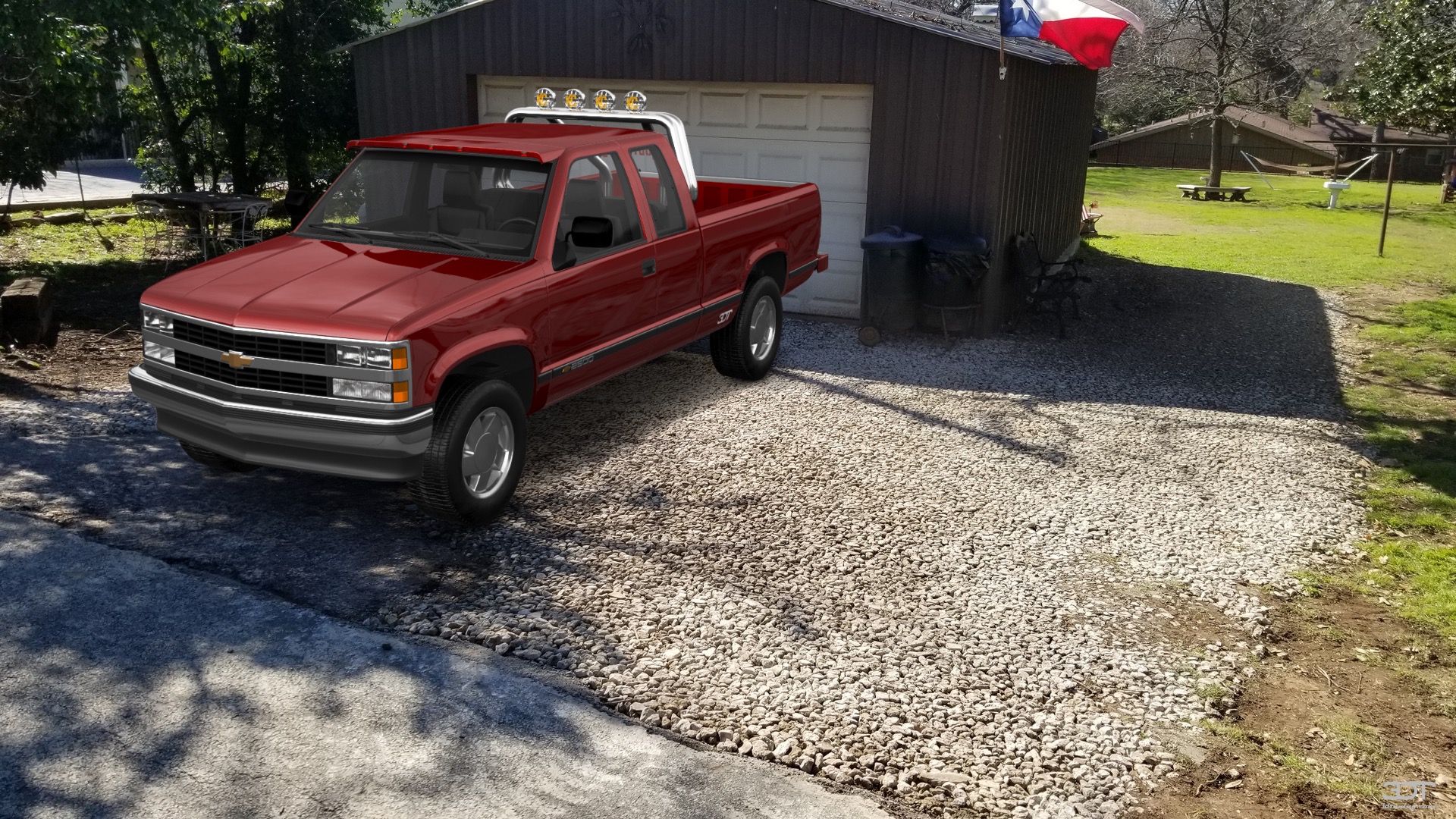 Chevrolet K2500 Extended Cab Pickup 1989