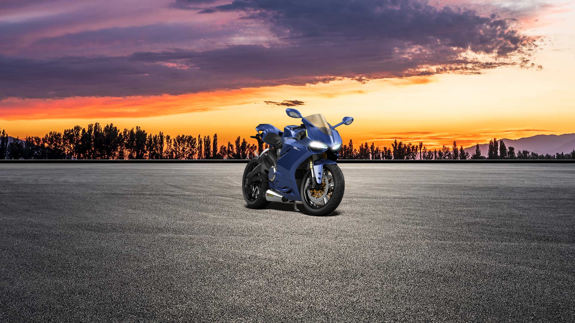 Ducati 899 Panigale Sport Bike 2015
