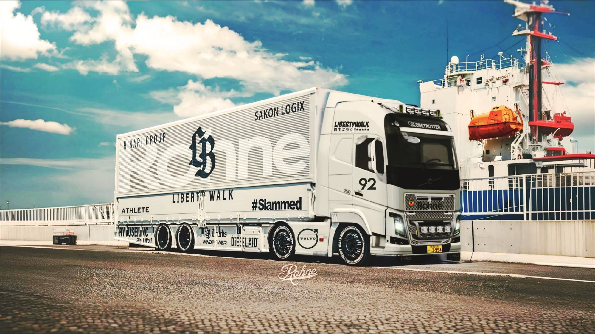 Volvo FH16 Globetrotter XL Cab Truck 2013