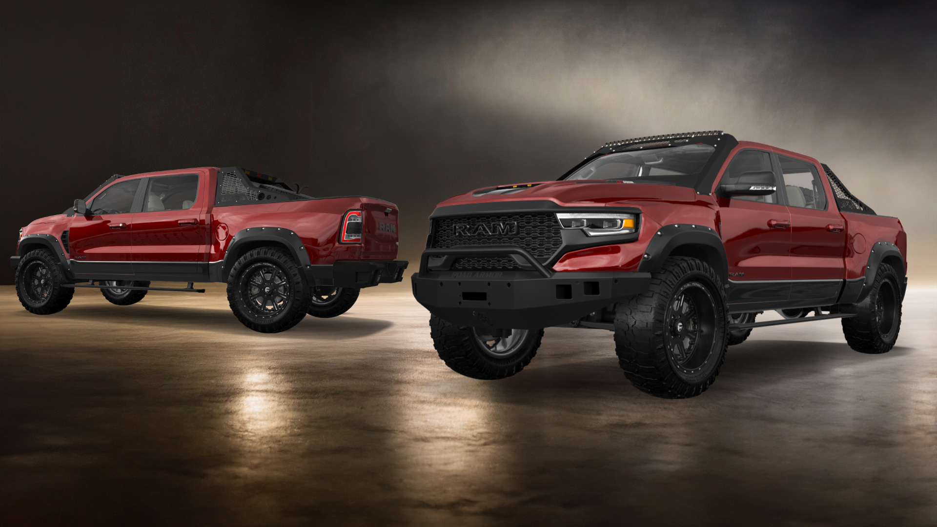 Dodge Ram 1500 TRX 4 Door pickup truck 2021 Images