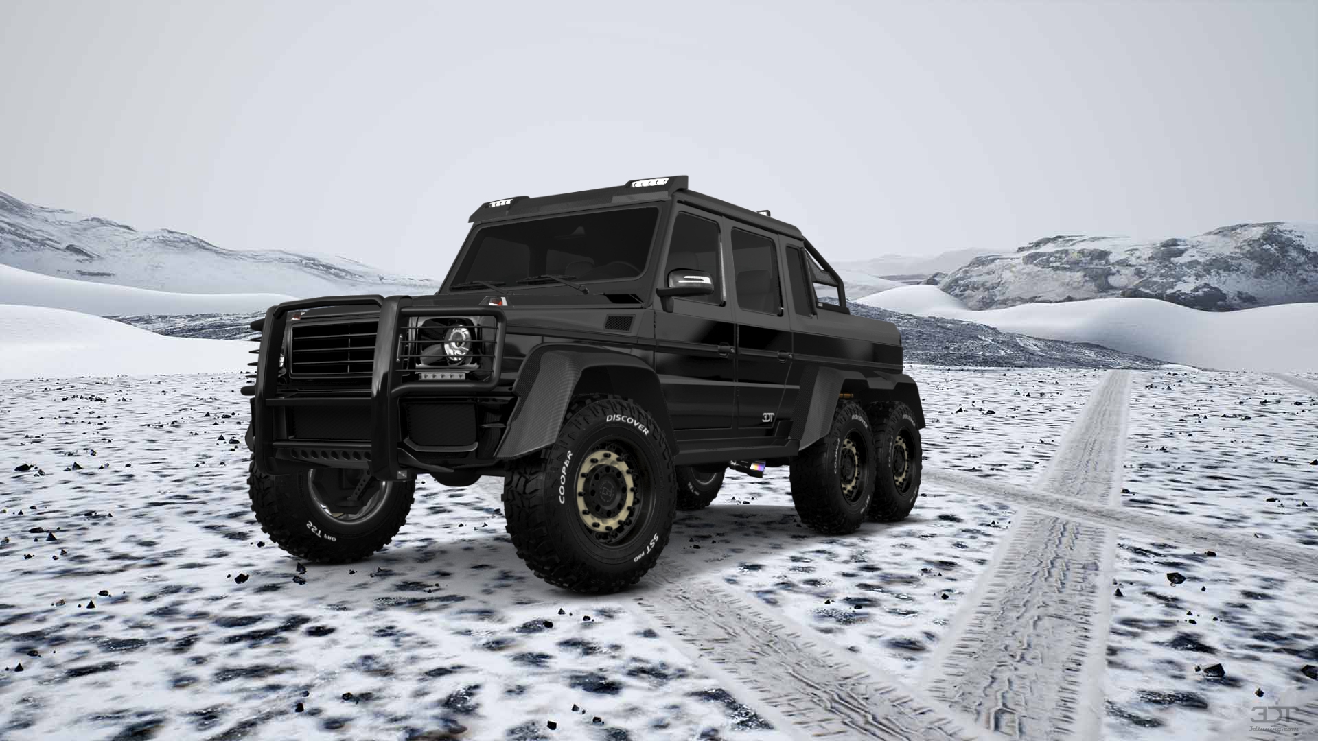 Mercedes G 63 AMG 6x6 4 Door pickup truck 2013