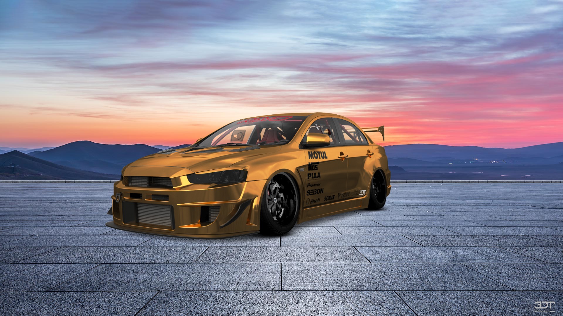 Mitsubishi Lancer Evolution X Sedan 2008