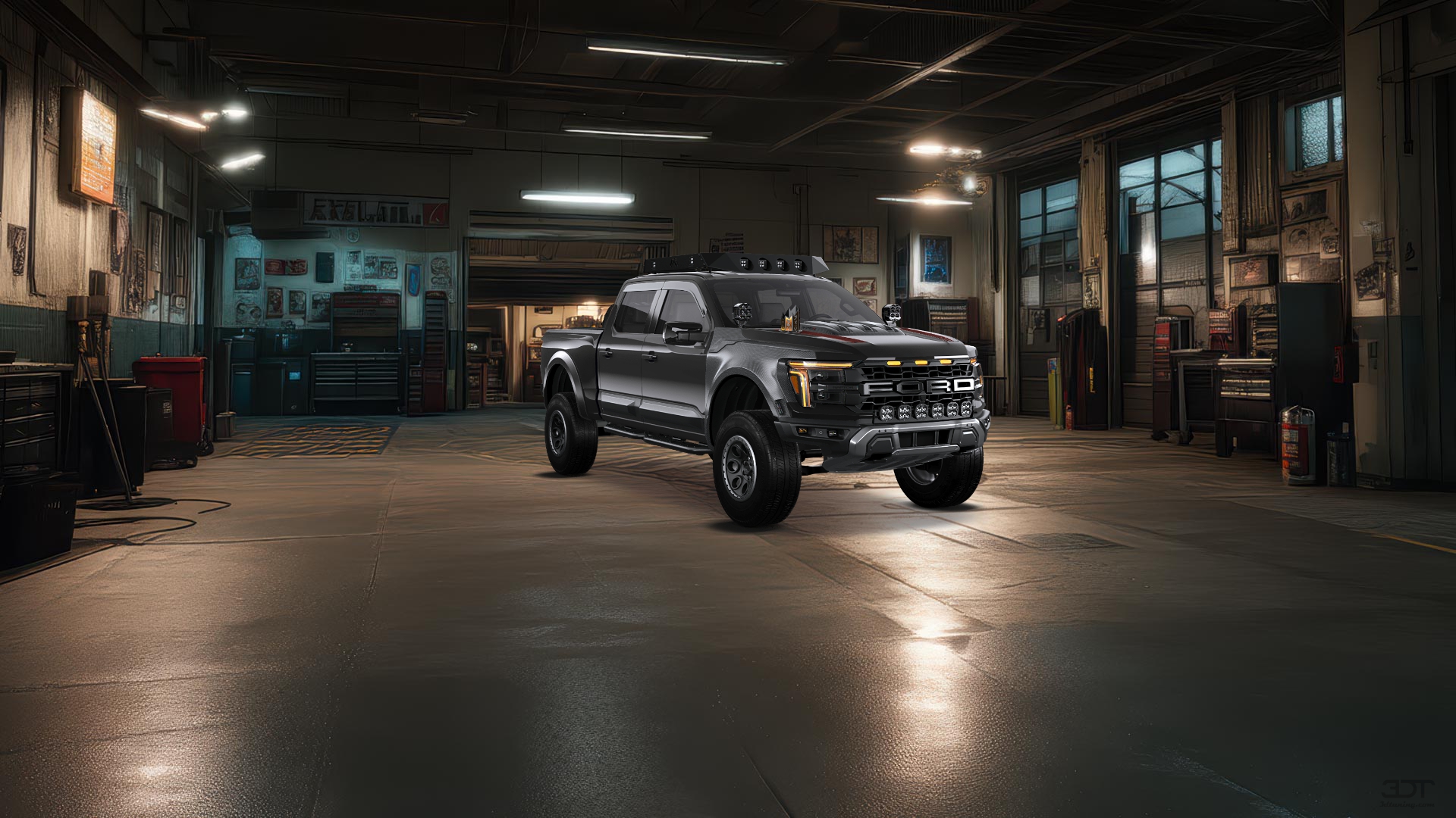 Ford F-150 Raptor 4 Door pickup truck 2024 tuning
